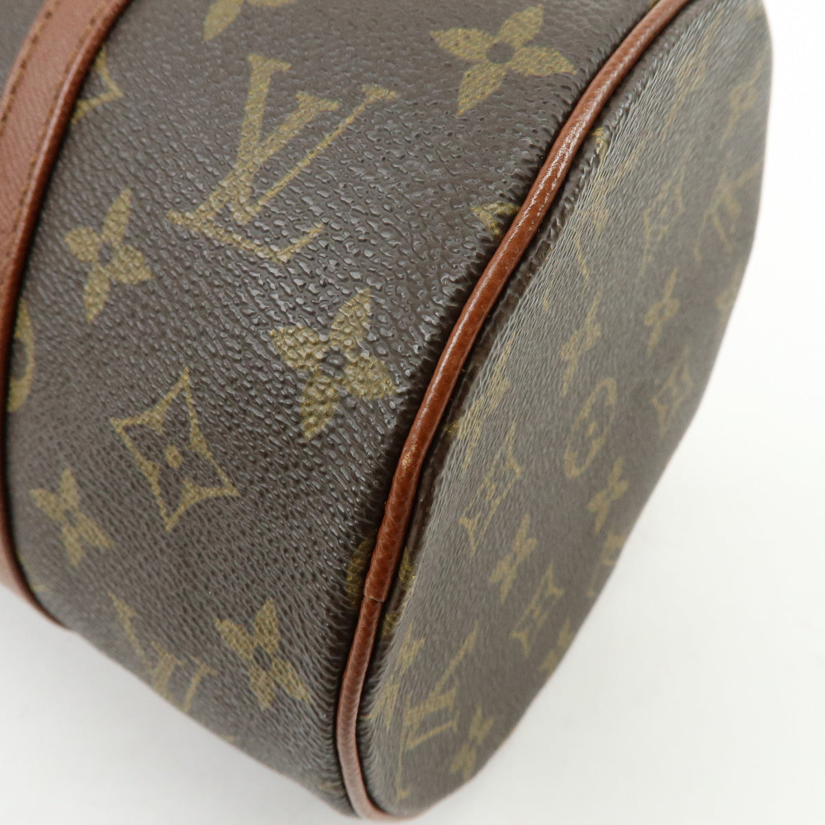 Louis Vuitton Monogram Papillon 30 Hand Bag Brown M51365