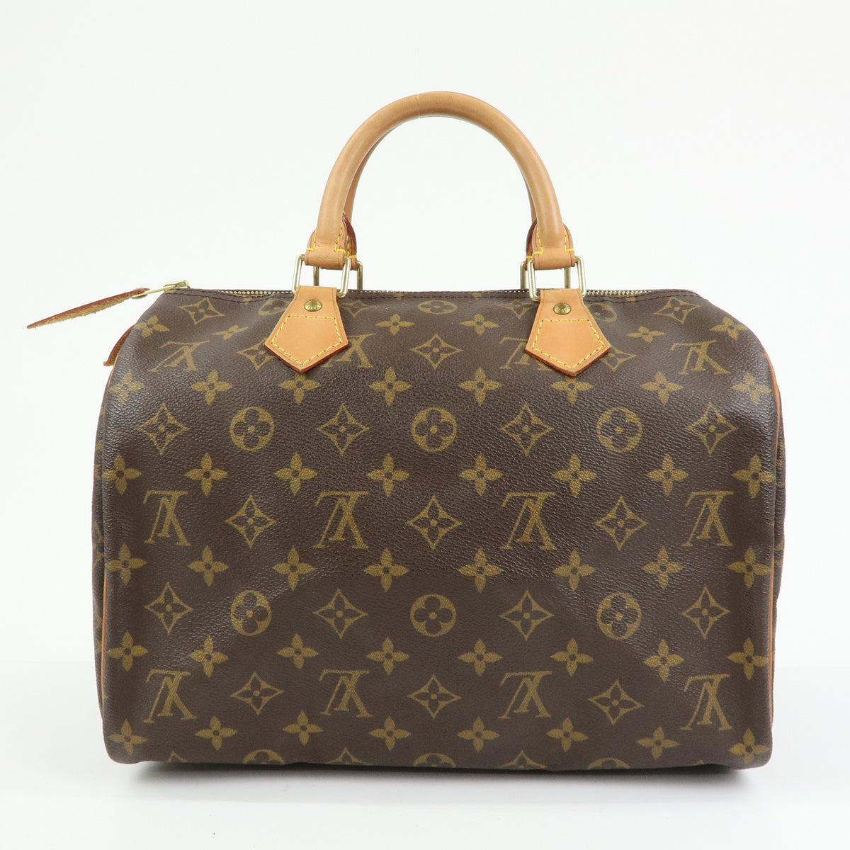 Louis Vuitton Monogram Speedy 30 Boston Bag Hand Bag Brown M41526