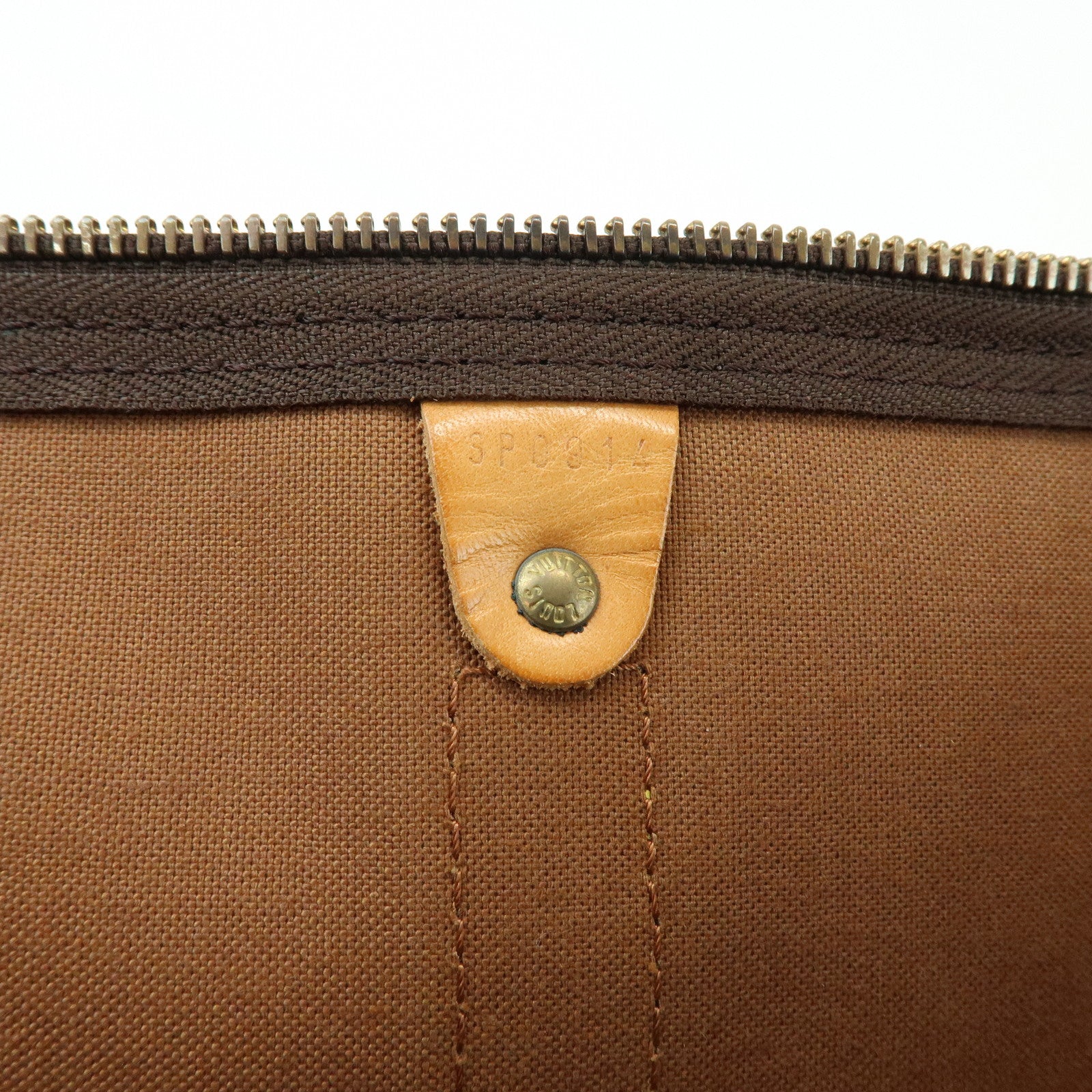 Louis Vuitton Monogram  Keep All 45 CanvasBoston Bag Brown M41428