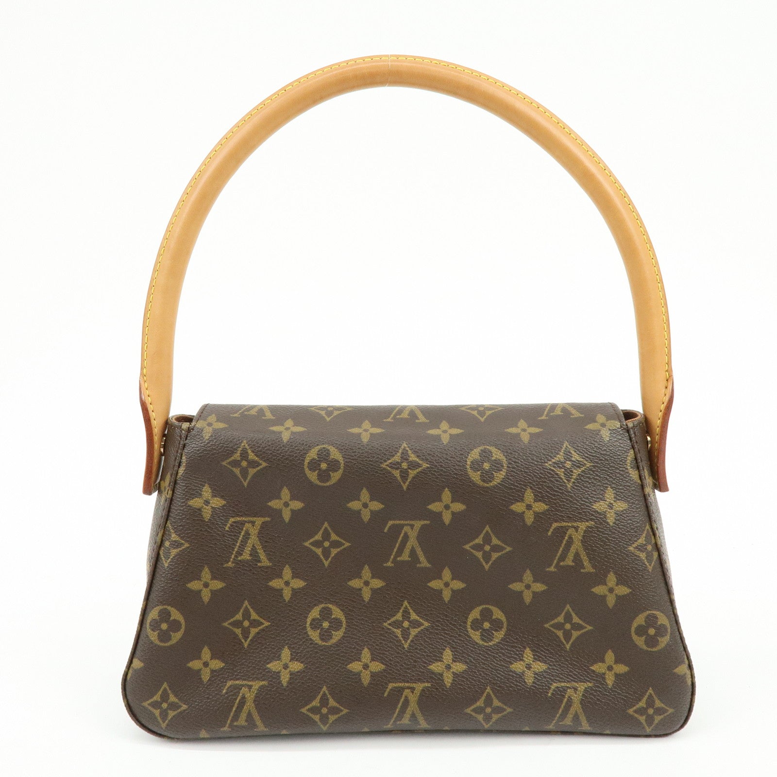 Louis Vuitton Monogram Mini Looping Shoulder Bag Brown M51147
