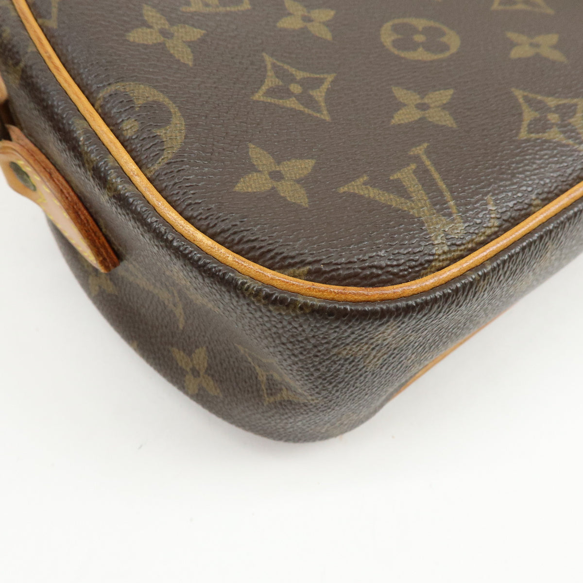 Louis Vuitton Monogram Blois Crossbody Shoulder Bag Brown M51221