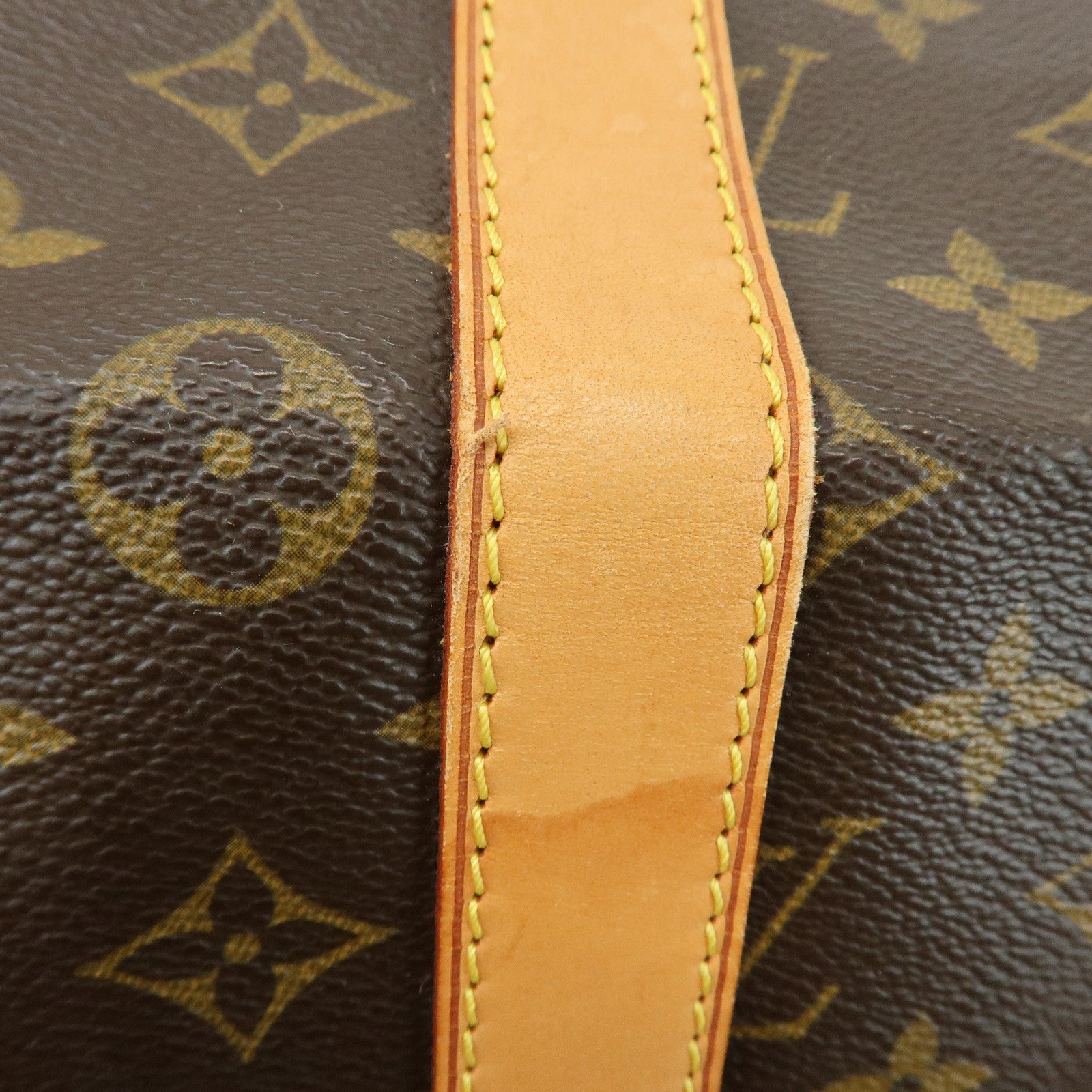 Louis Vuitton Monogram Keep All Bandouliere 55 Boston Bag M41414