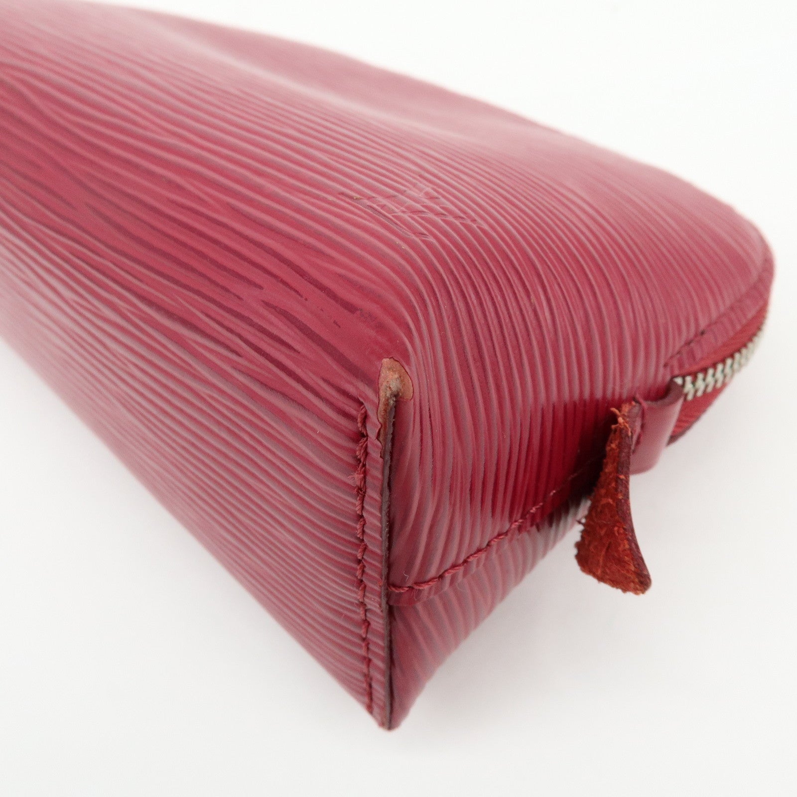 Louis Vuitton Epi Pochette Cosmetic Pouch Fuchsia Pink M40641