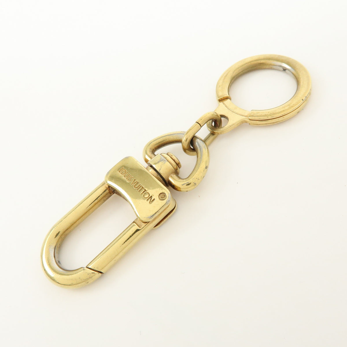 Louis Vuitton Ano Cles Key Chain Bag Chram Gold M62694