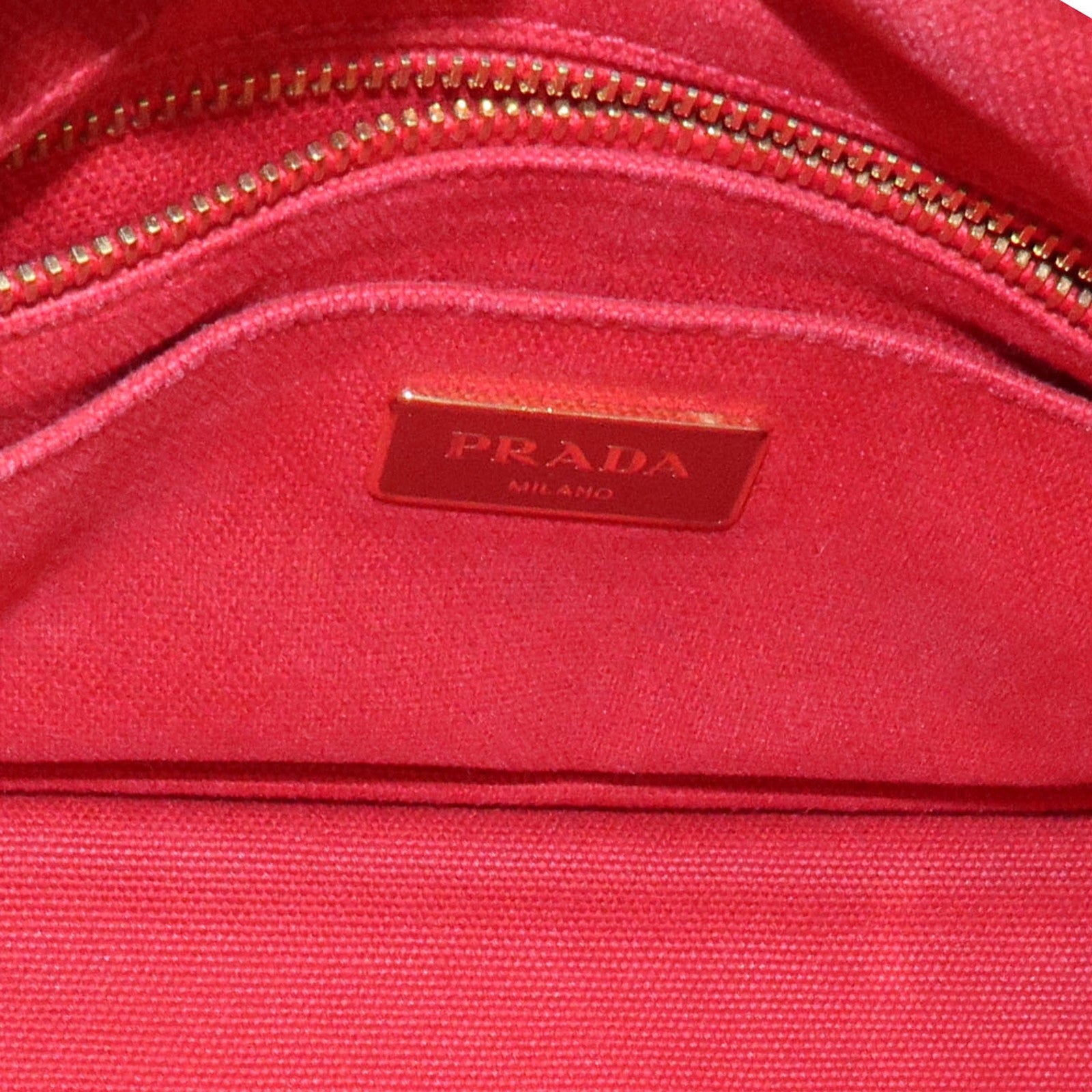 PRADA Triangle Logo Canapa Mini Canvas 2Way Hand Shoulder Bag B2439G