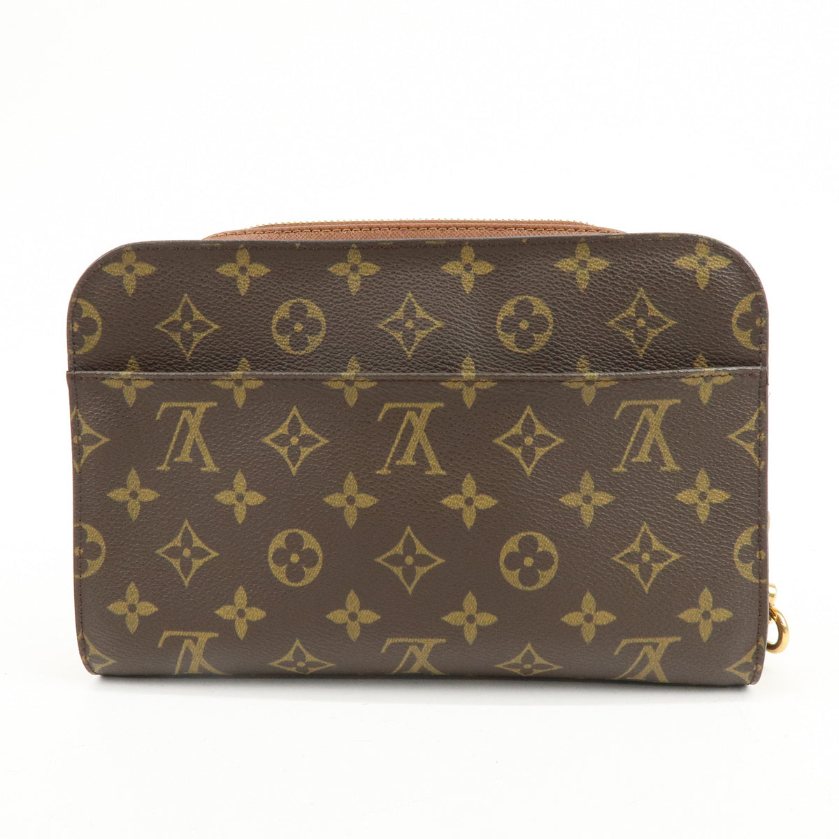 Louis Vuitton Monogram Orsay Clutch Bag Pouch Brown M51790