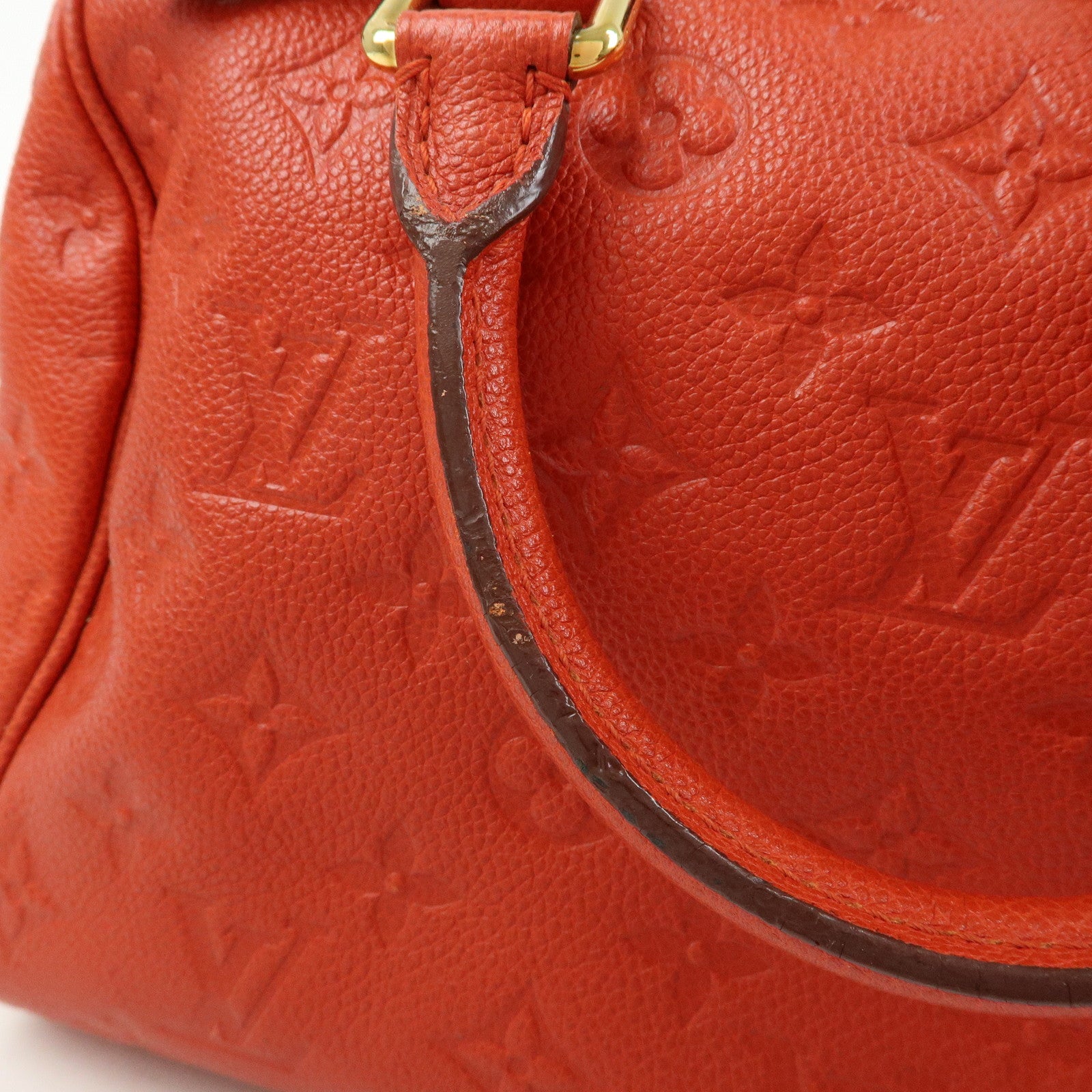 Louis Vuitton Monogram Empreinte Speedy Bandouliere 25 2Way Bag M40758