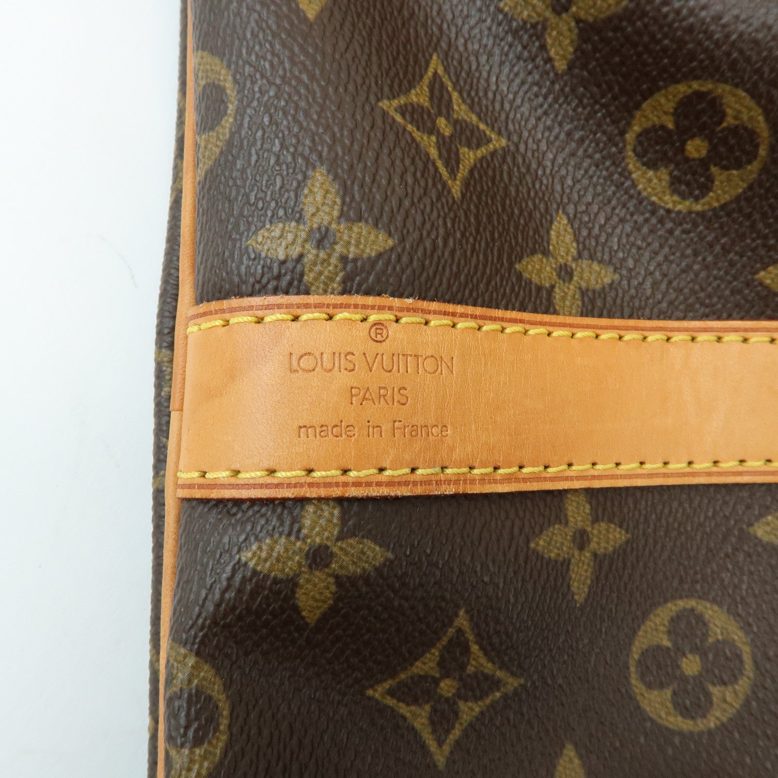 Louis Vuitton Monogram Keep All Bandouliere 55 Boston Bag M41414