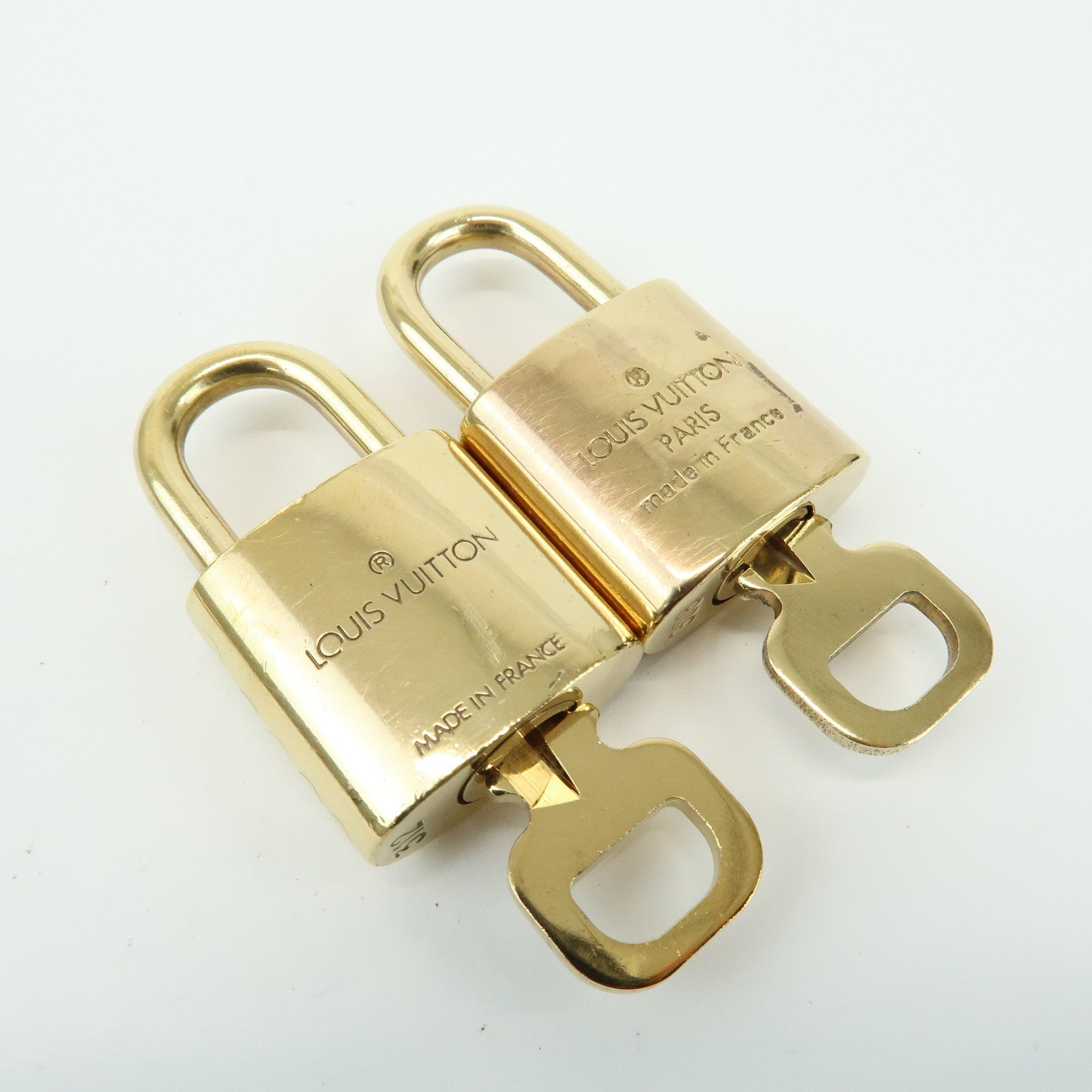 Louis Vuitton Set of 10 Lock & Key Cadena Key Lock
