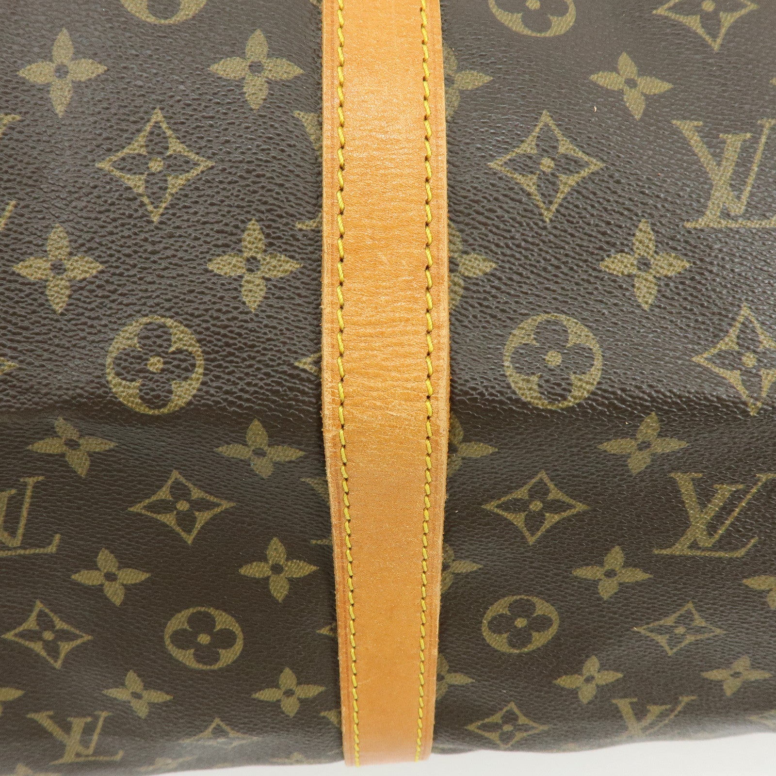 Louis Vuitton Monogram Keep All 60 Boston Bag Brown M41422