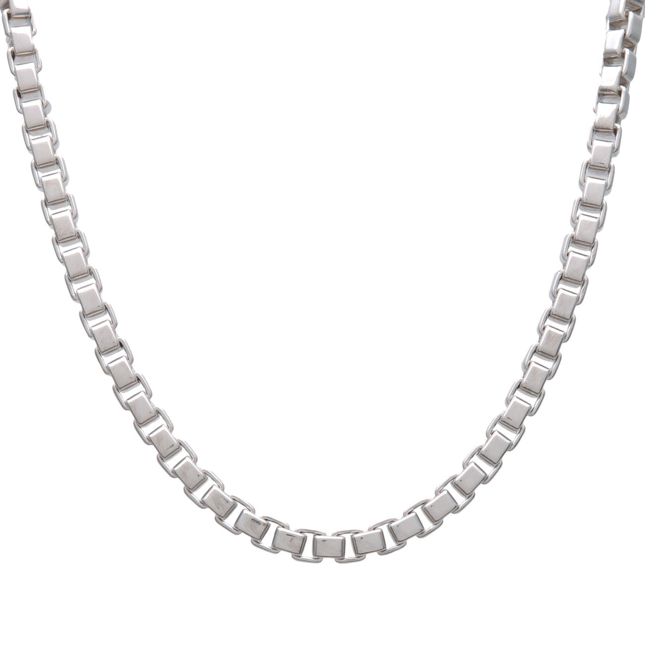 Tiffany & Co Venetian Link Necklace SV925 Silver