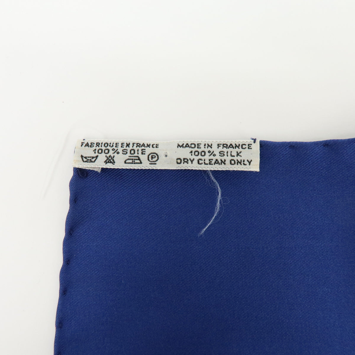 HERMES Carre 90 Lot of 3 Silk 100% Scarf Navy Light Blue Gold