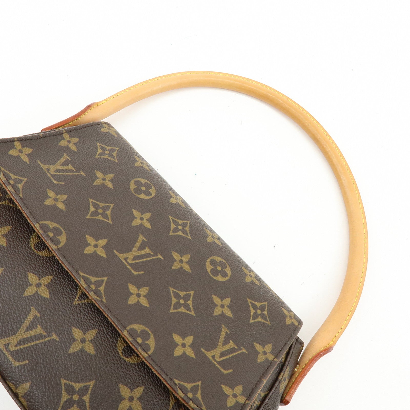 Louis Vuitton Monogram Mini Looping Shoulder Bag Brown M51147
