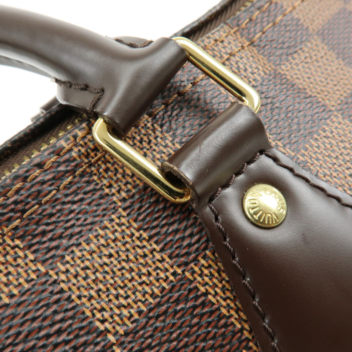 Louis Vuitton Damier Speedy 30 Boston Bag Hand Bag Brown N41531