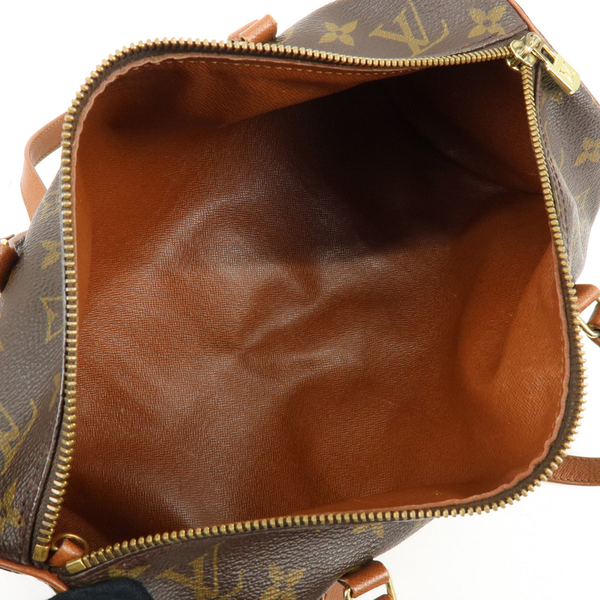 Louis Vuitton Monogram Papillon 30 Hand Bag Brown M51365