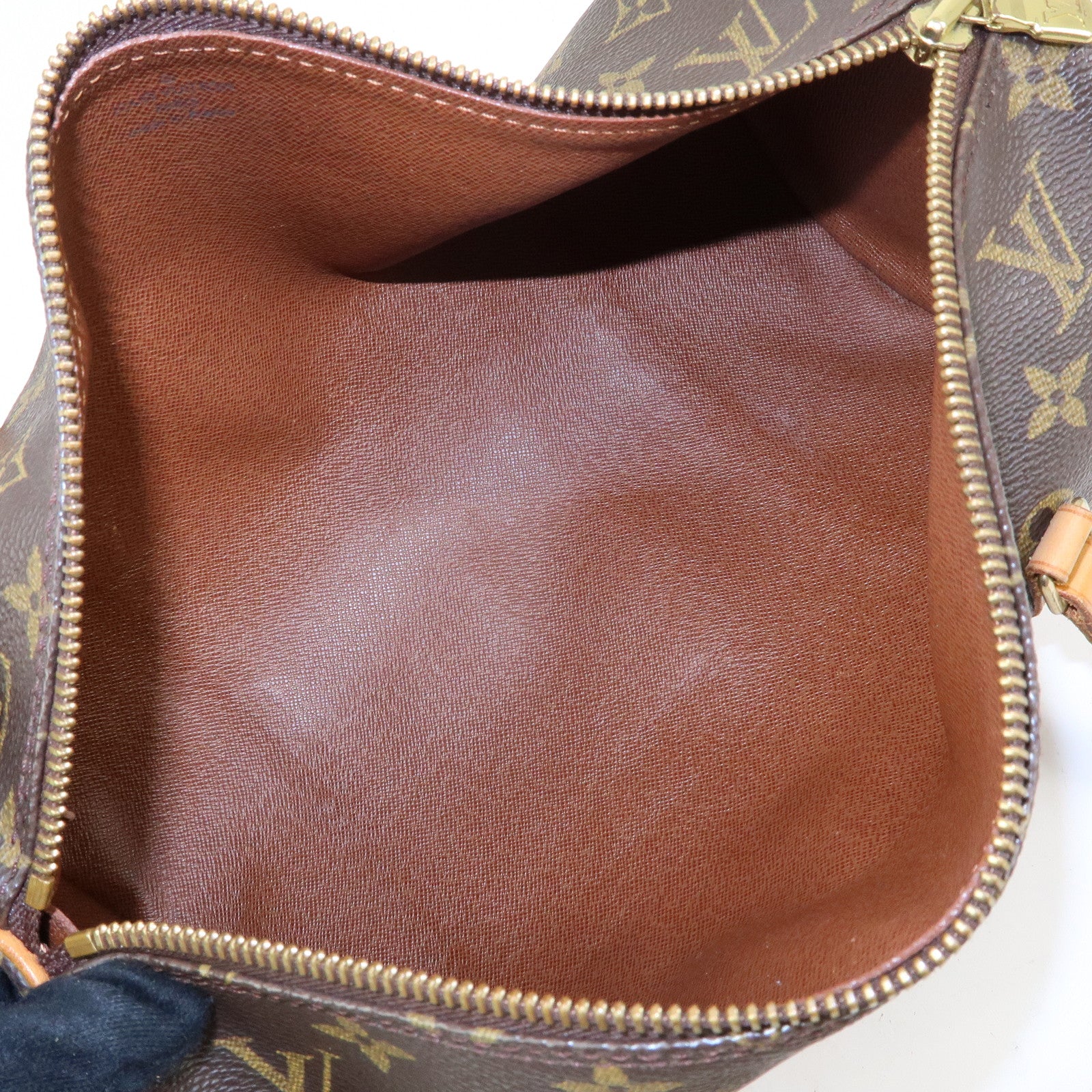 Louis Vuitton Monogram Papillon 30 Hand Bag Brown M51385