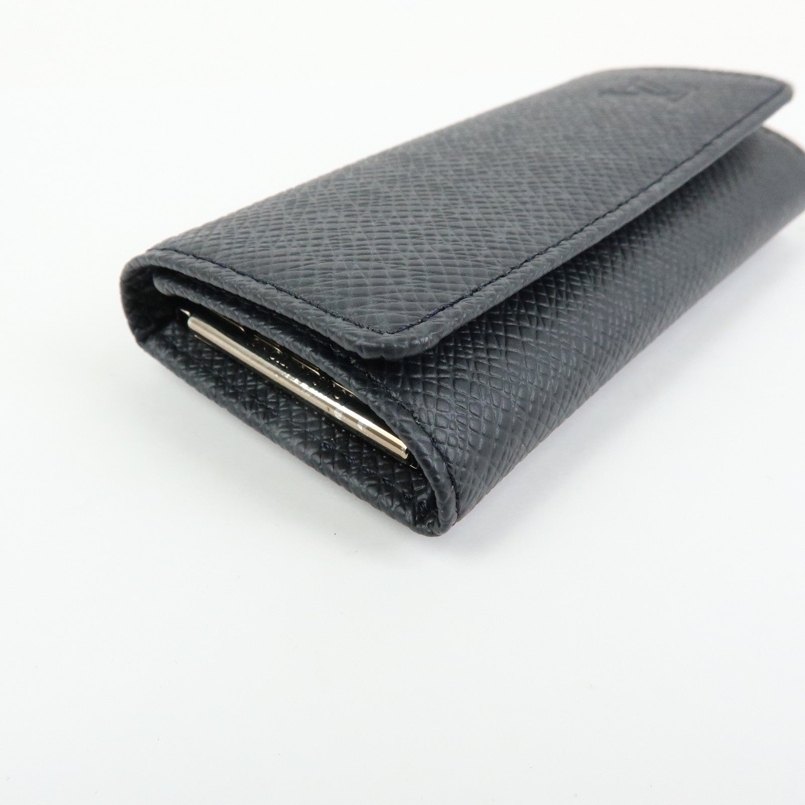 Louis Vuitton Taiga Leather Multicles 4 Key Case Ardoise M30522