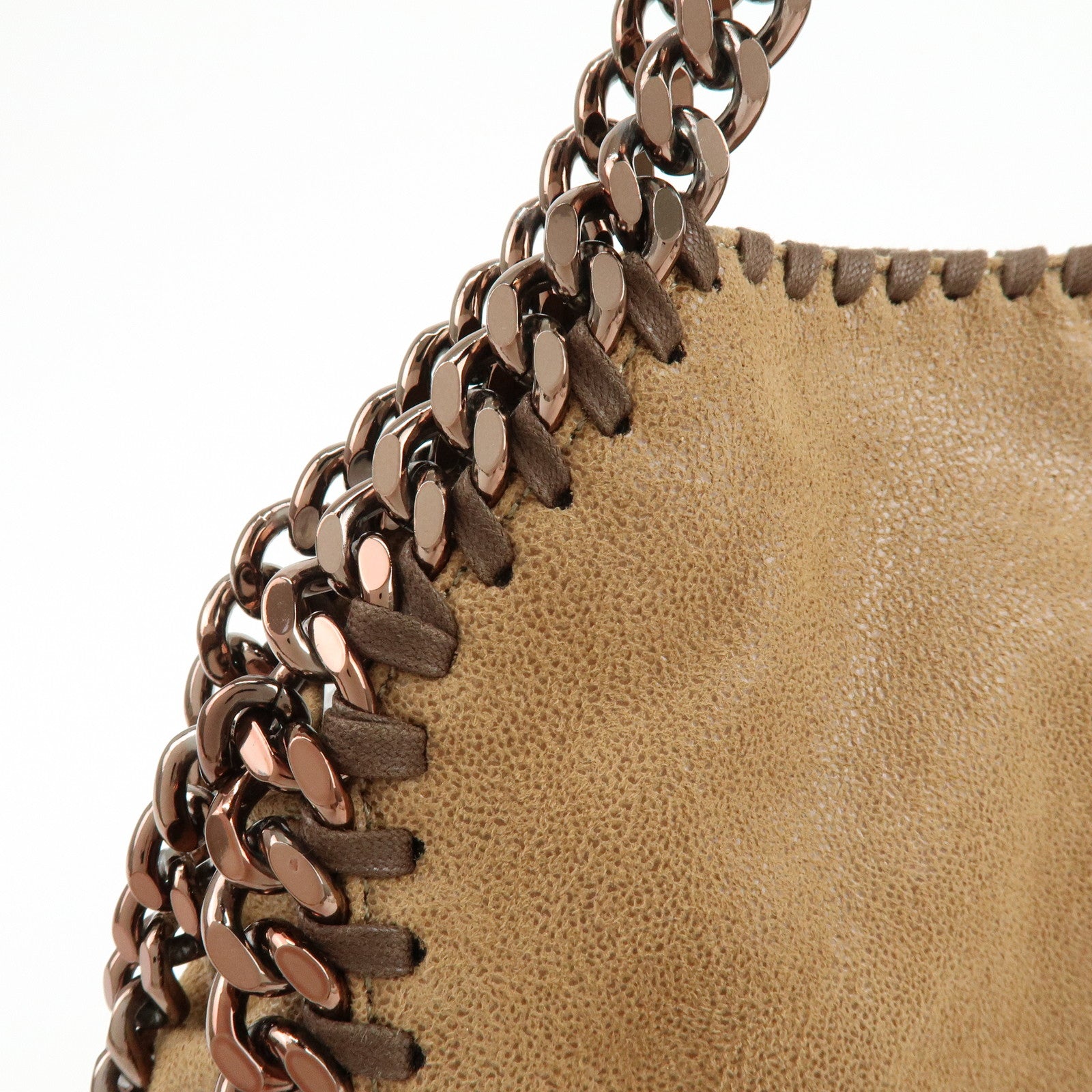 STELLA MCCARTNEY Falabella Faux Leather 2Way Bag Brown 371223