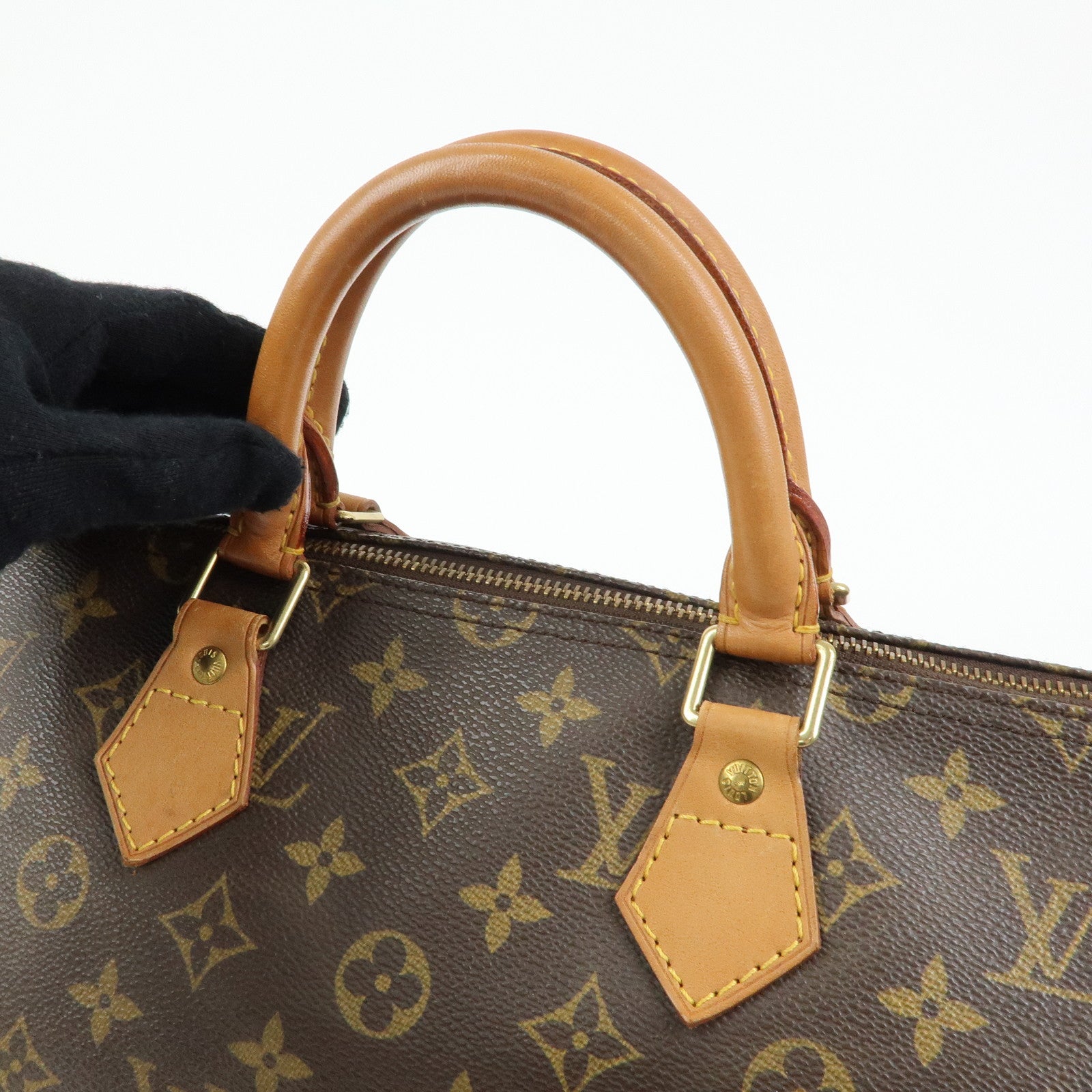 Louis Vuitton Monogram Speedy 35 Boston Bag Hand Bag M41524