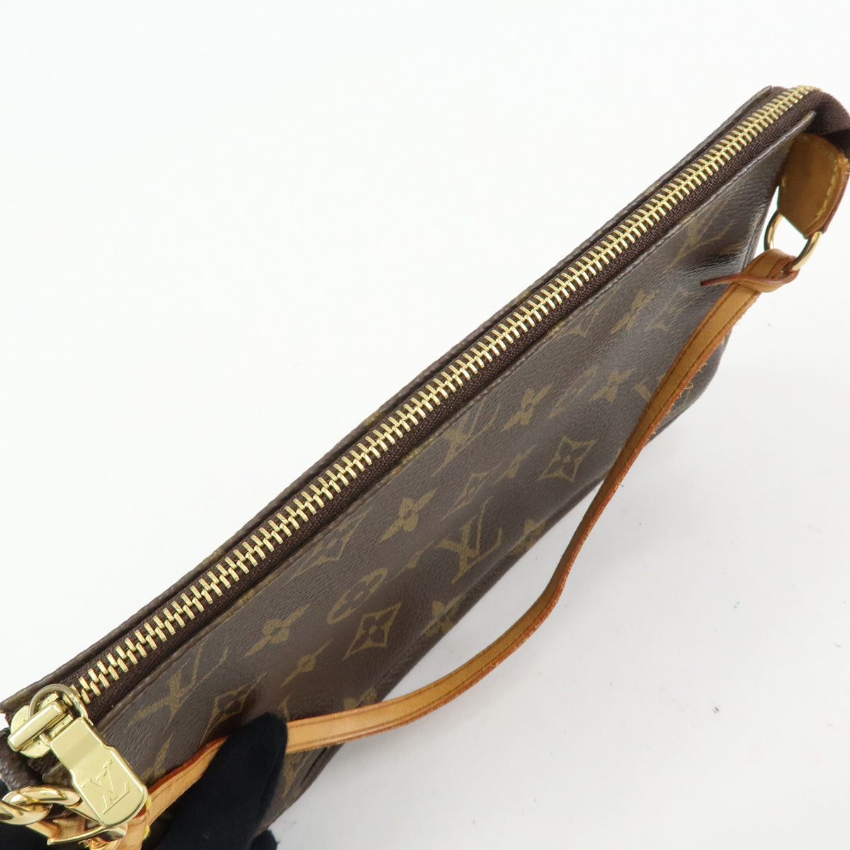 Louis Vuitton Monogram Pochette Accessoires Pouch Hand Bag M51980