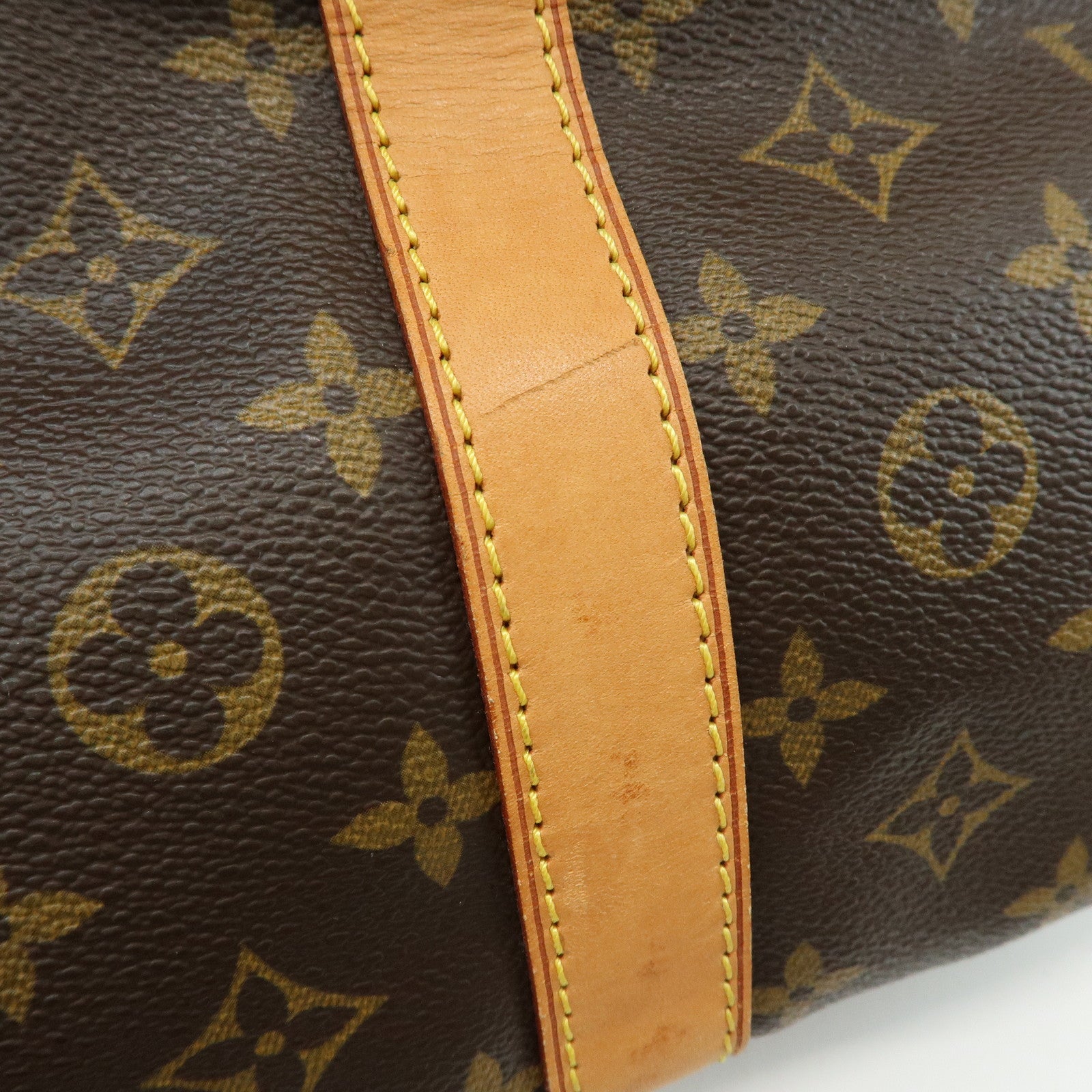 Louis Vuitton Monogram Keep All Bandouliere 55 Boston Bag M41414
