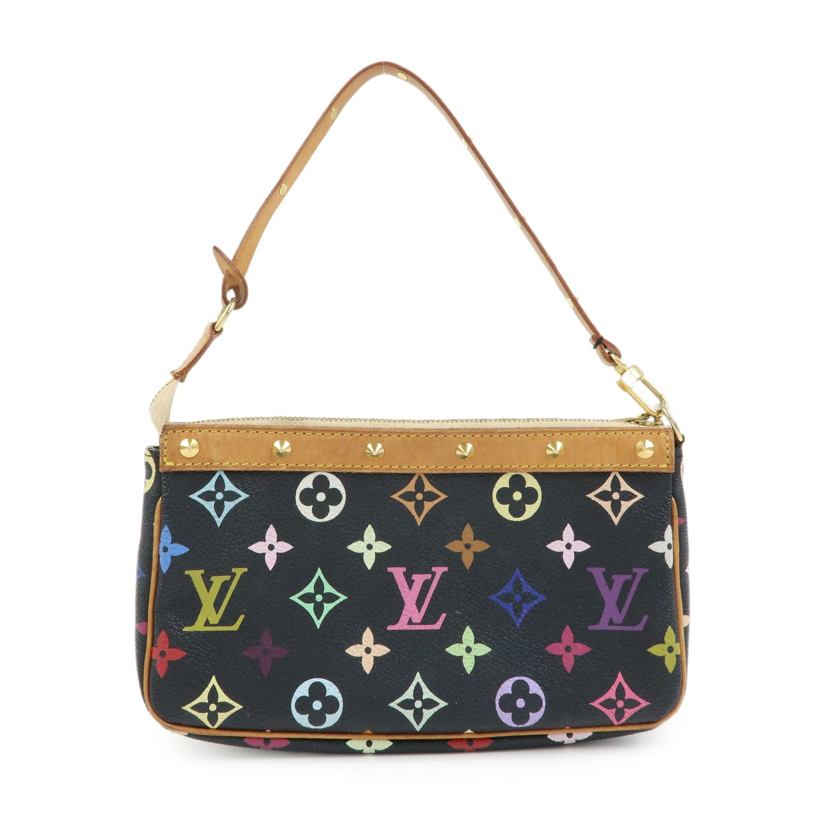 Louis Vuitton Monogram Multicolor Pochette Accessoires Noir M92648