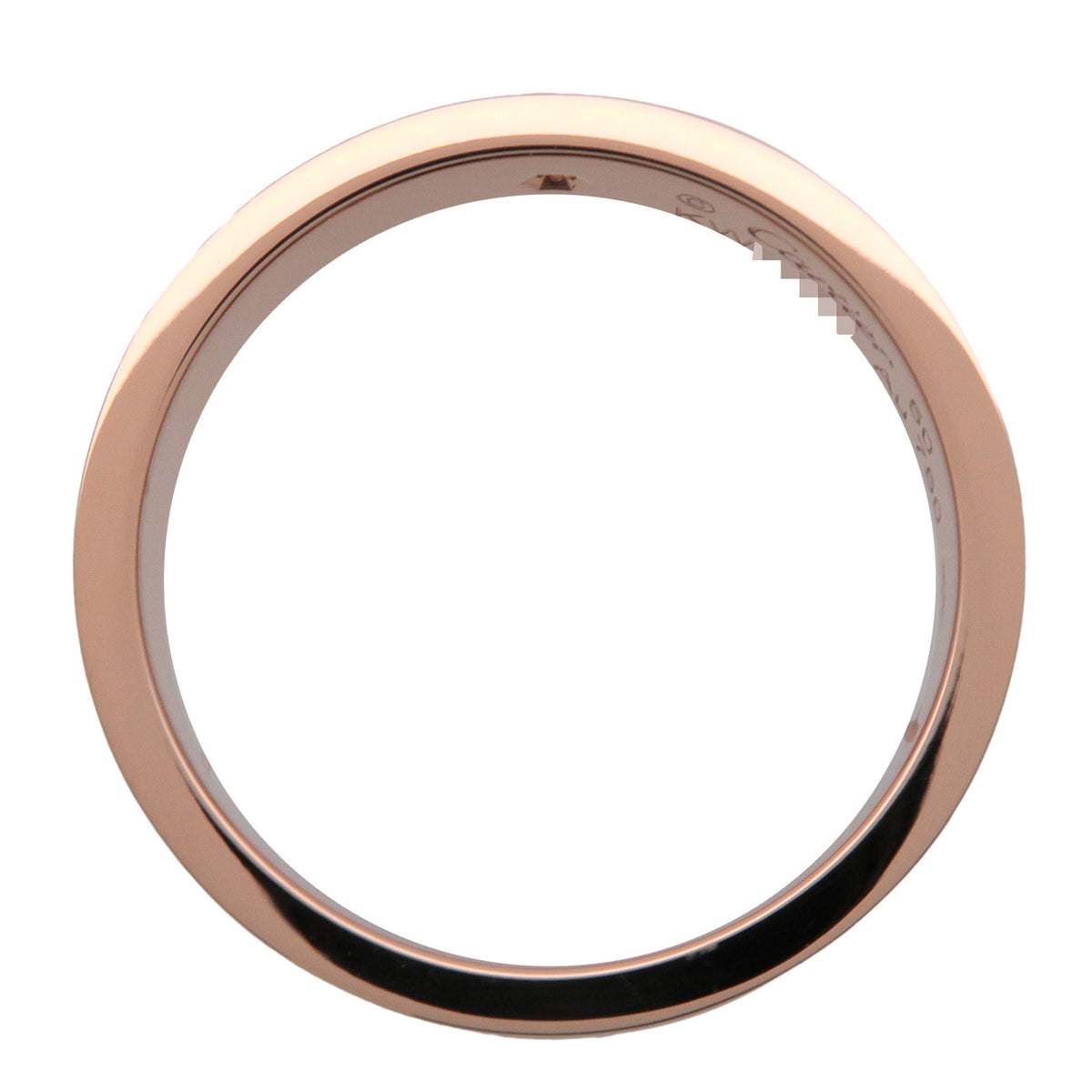 Cartier Mini Love 1P Diamond Ring K18 750PG Rose Gold #50 US5.25 EU50