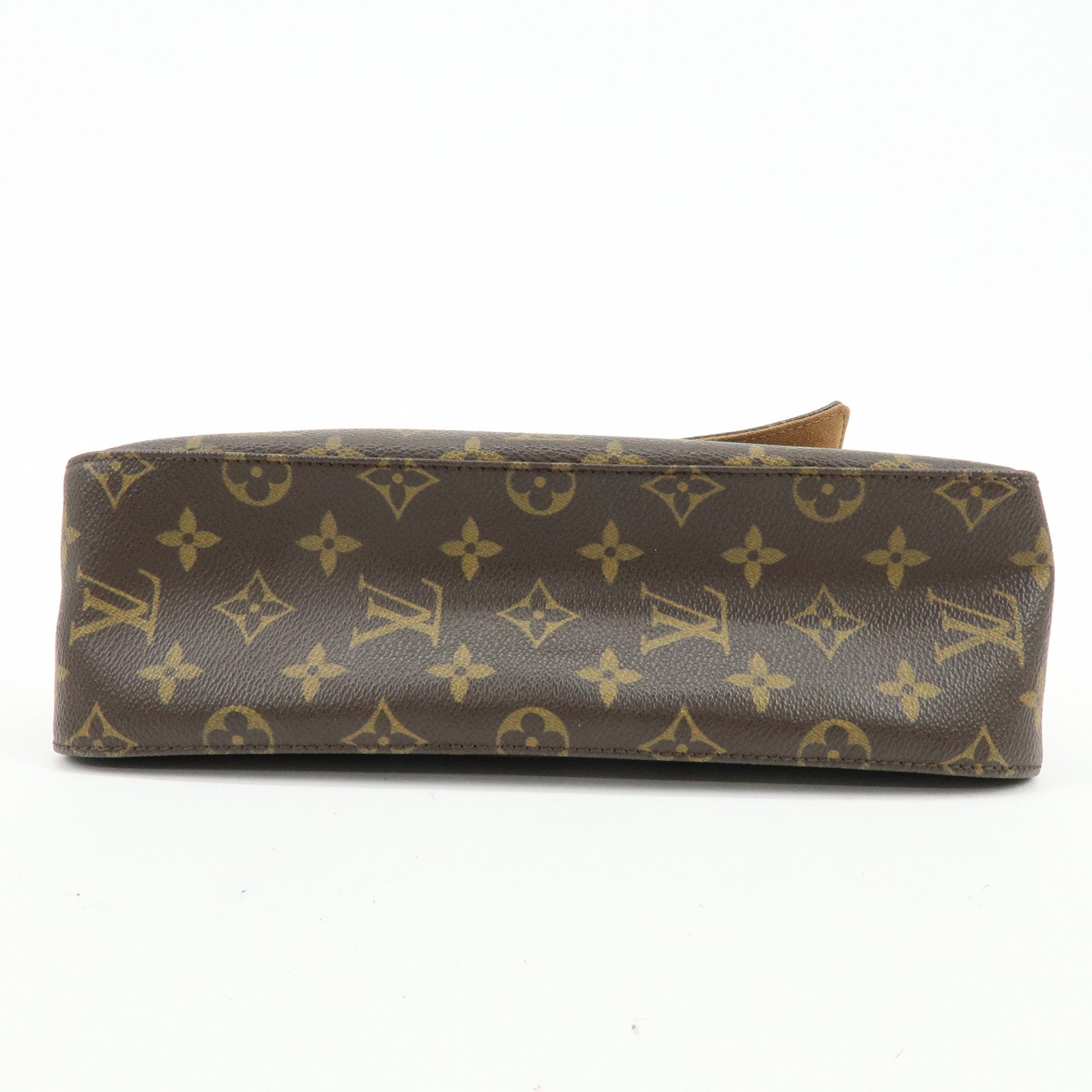 Louis Vuitton Monogram Mini Looping Shoulder Bag Hand Bag Brown M51147