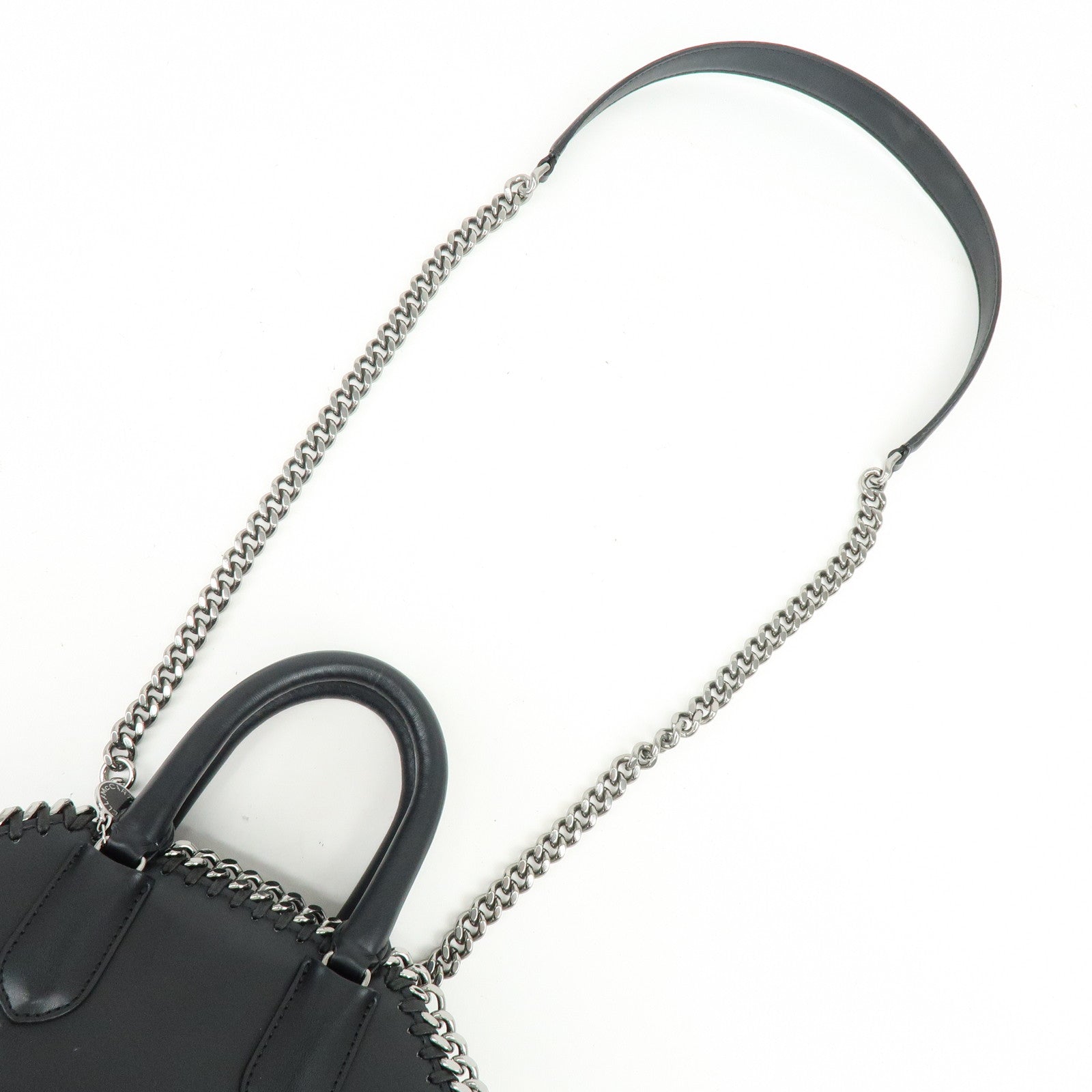 STELLA MCCARTNEY Falabella ALL IS LOVE Leather 2Way Hand Shoulder Bag