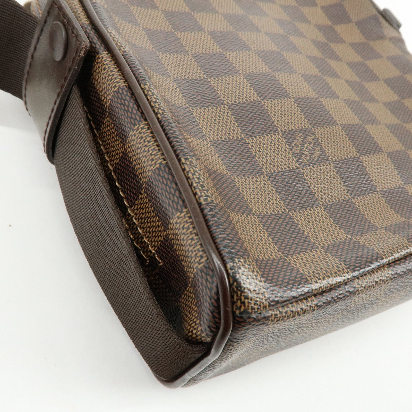Louis Vuitton Damier Olaf PM Crossbody Shoulder Bag Brown N41442