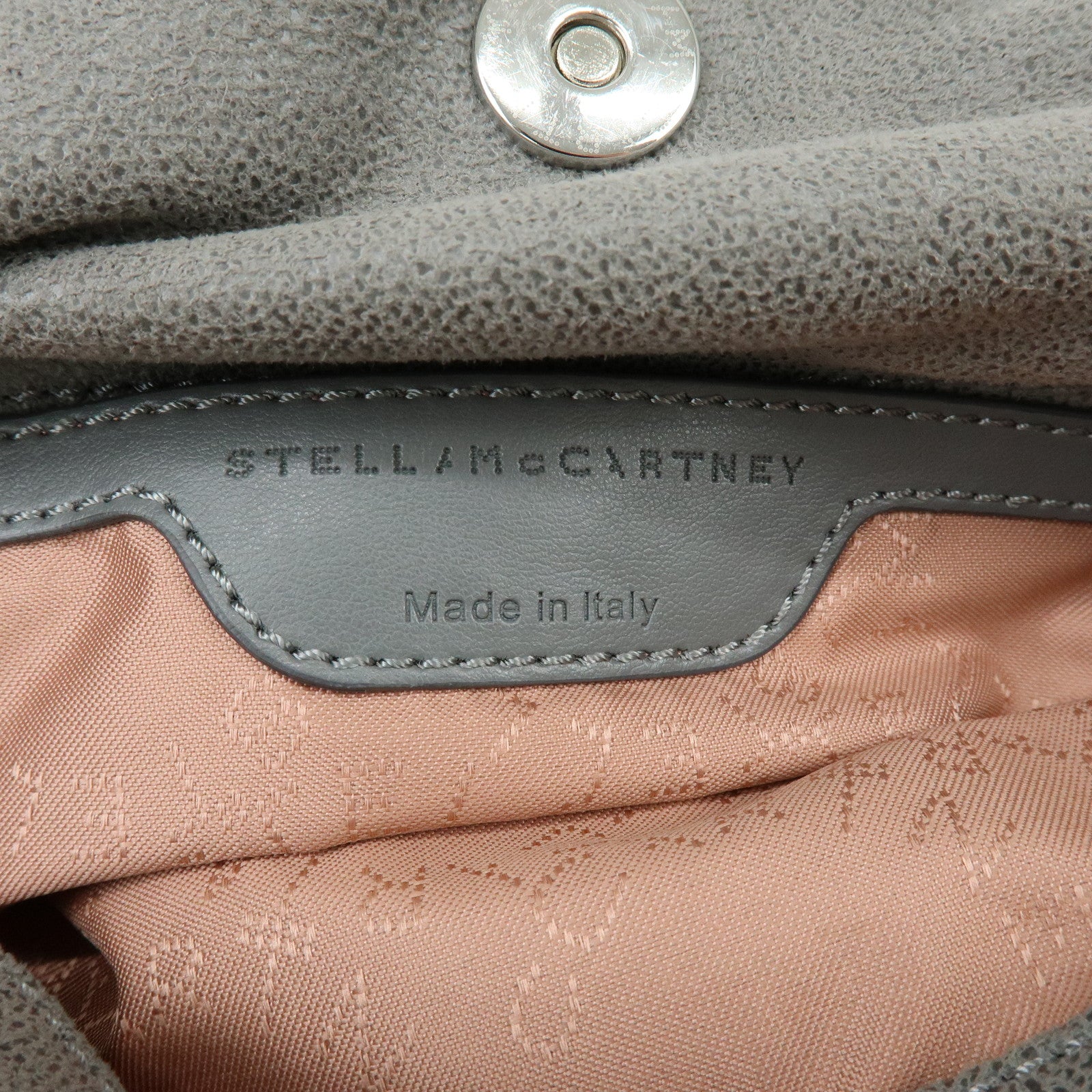 STELLA MCCARTNEY Falabella Faux Leather 2Way Bag Grey 371223