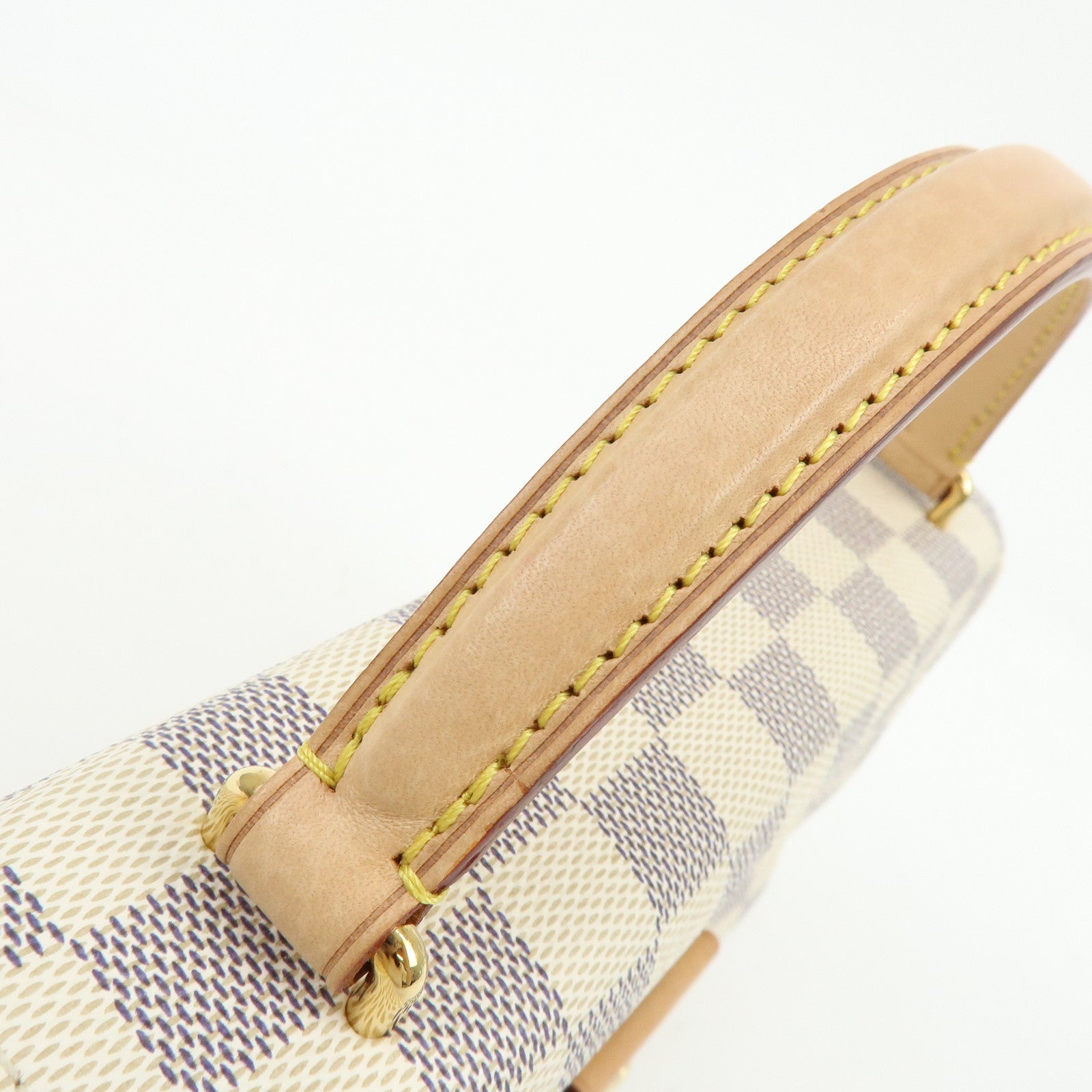 Louis Vuitton Damier Azur Croisette Canvas Leather 2Way Bag N41581