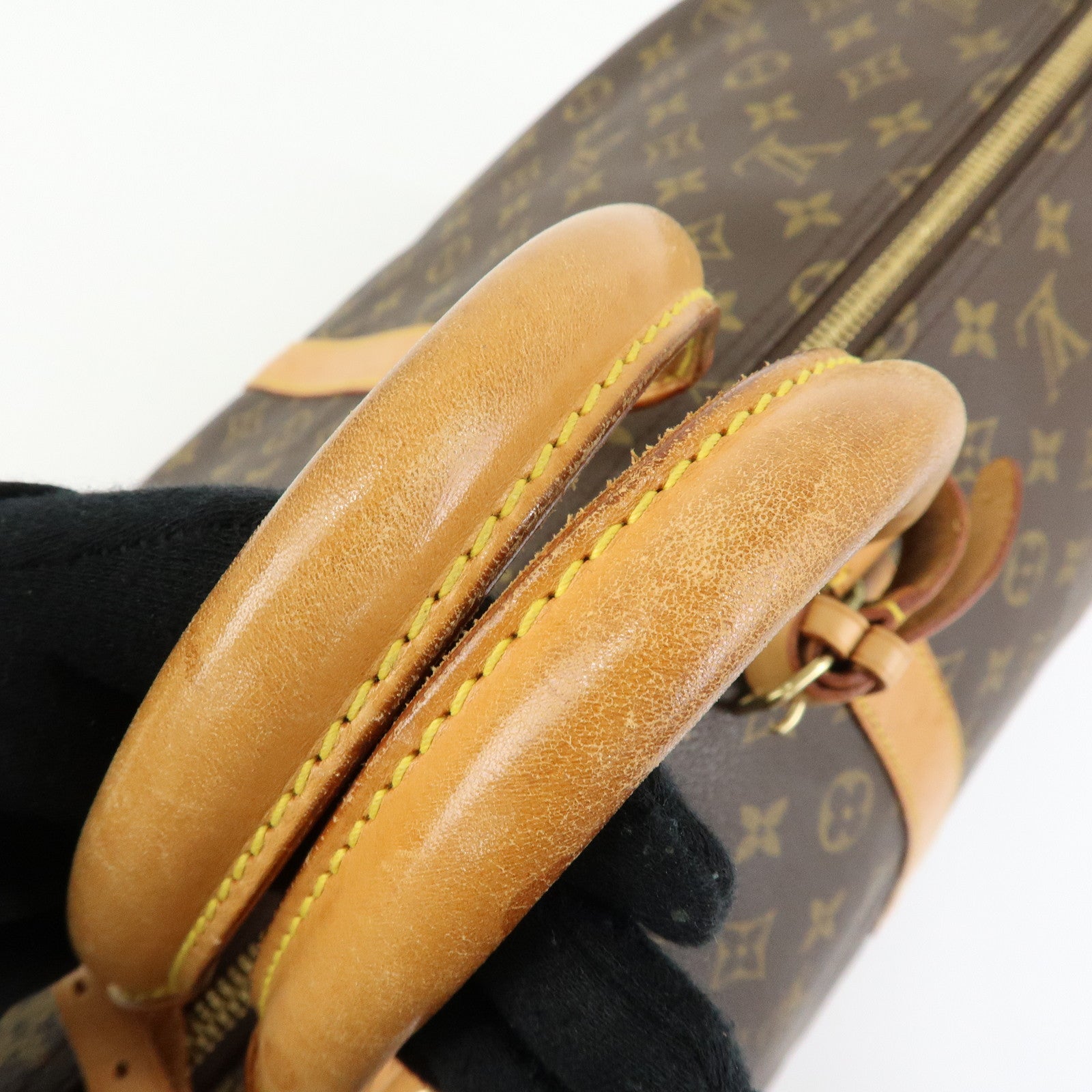 Louis Vuitton Monogram Keep All 55 Boston Bag Brown M41424