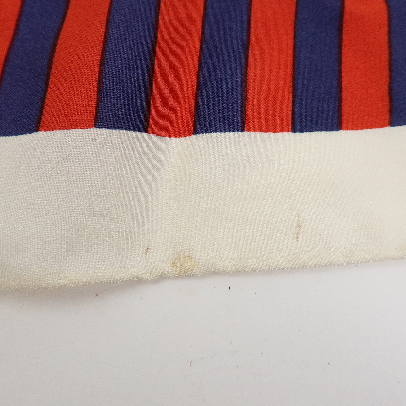 FENDI FF Logo Silk 100% Scarf White Blue Red