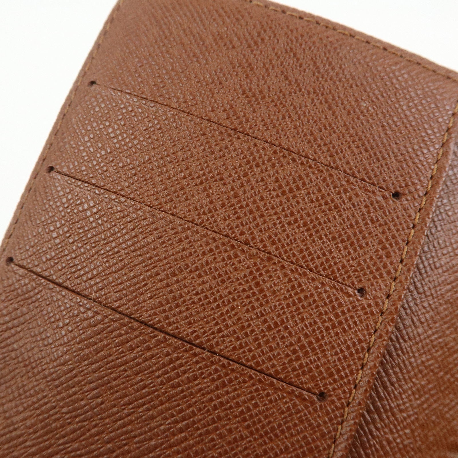 Louis Vuitton Monogram Agenda PM Planner Cover Brown R20005