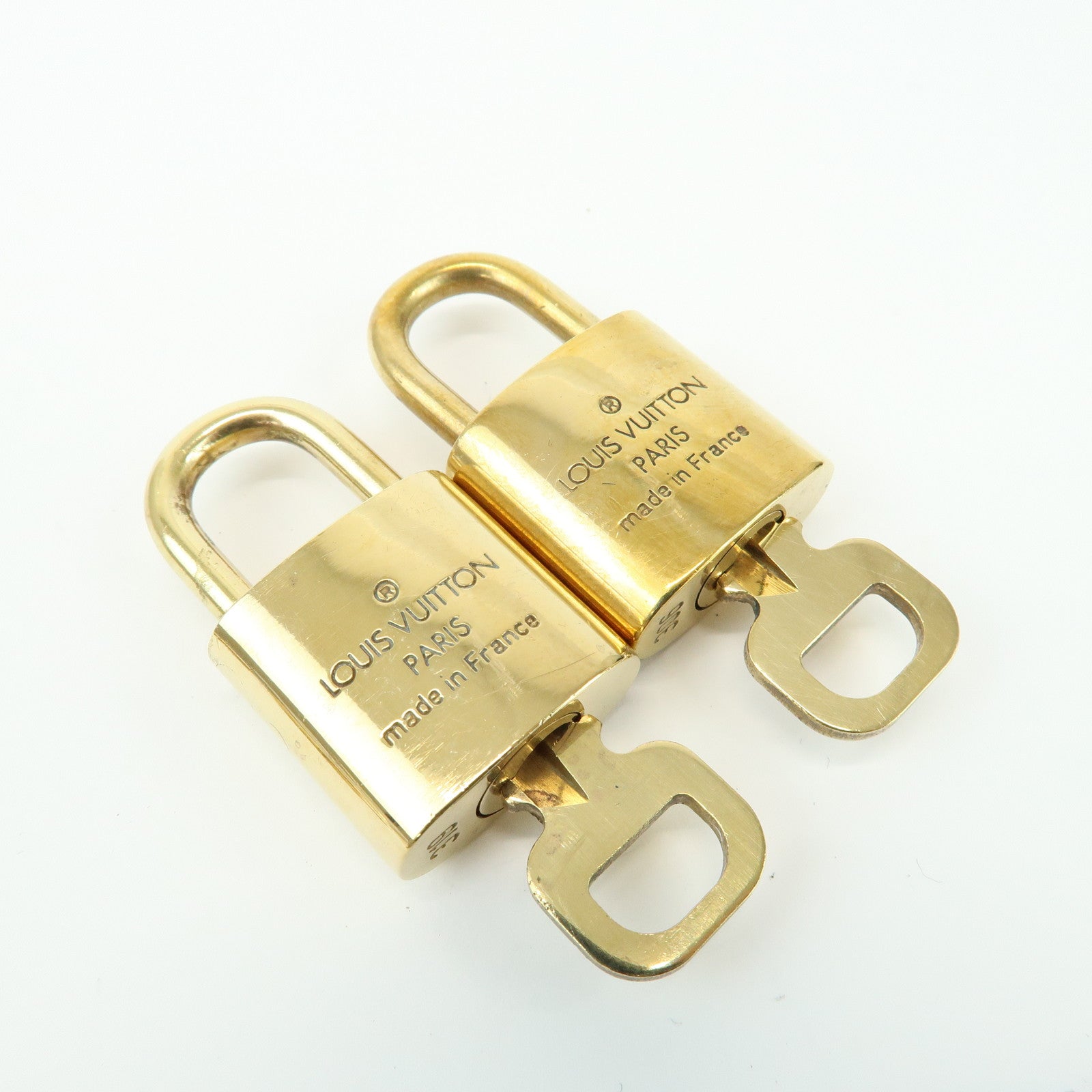Louis Vuitton Set of 10 Lock & Key Cadena Key Lock