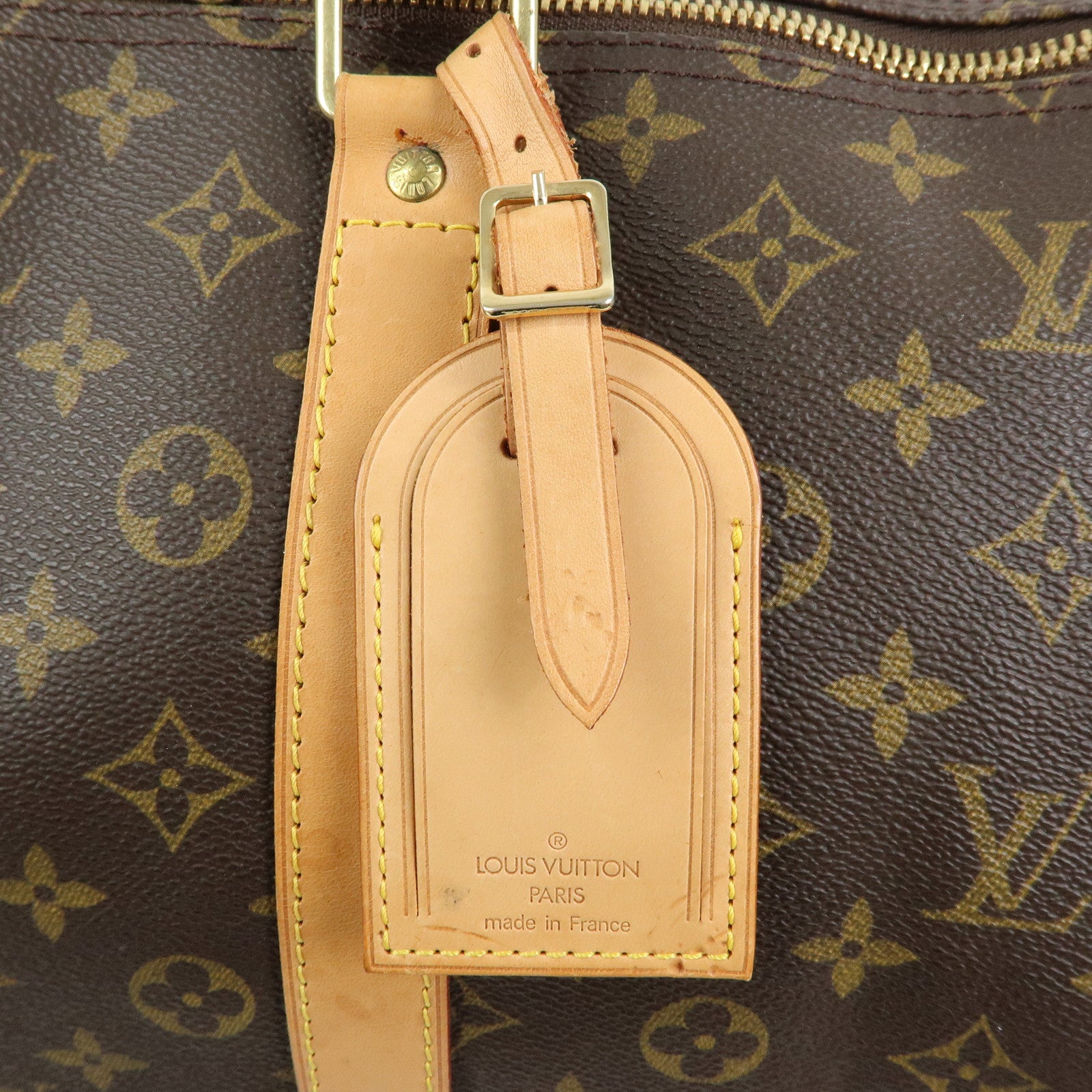 Louis Vuitton Monogram Keep All Bandouliere 55 Boston Bag M41414