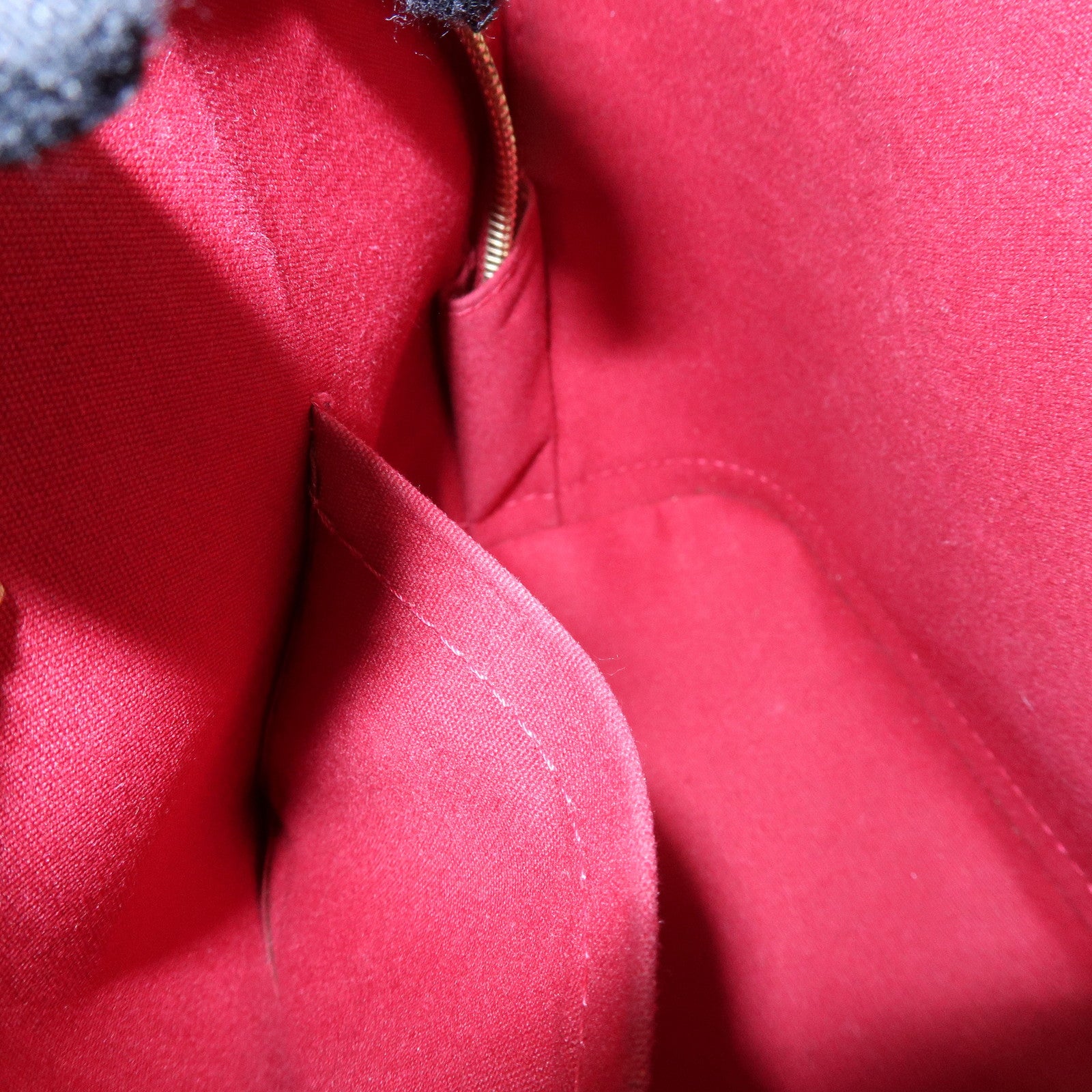 Louis Vuitton Monogram Vernis Alma BB 2Way Bag Red M91606