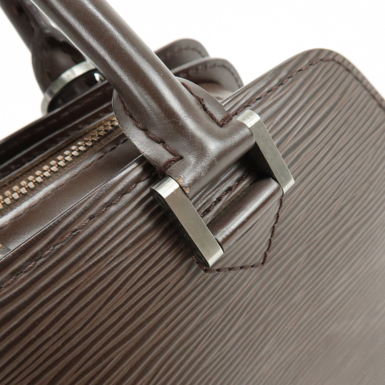 Louis Vuitton Epi Pont Neuf Hand Bag Mocha Brown M5205D