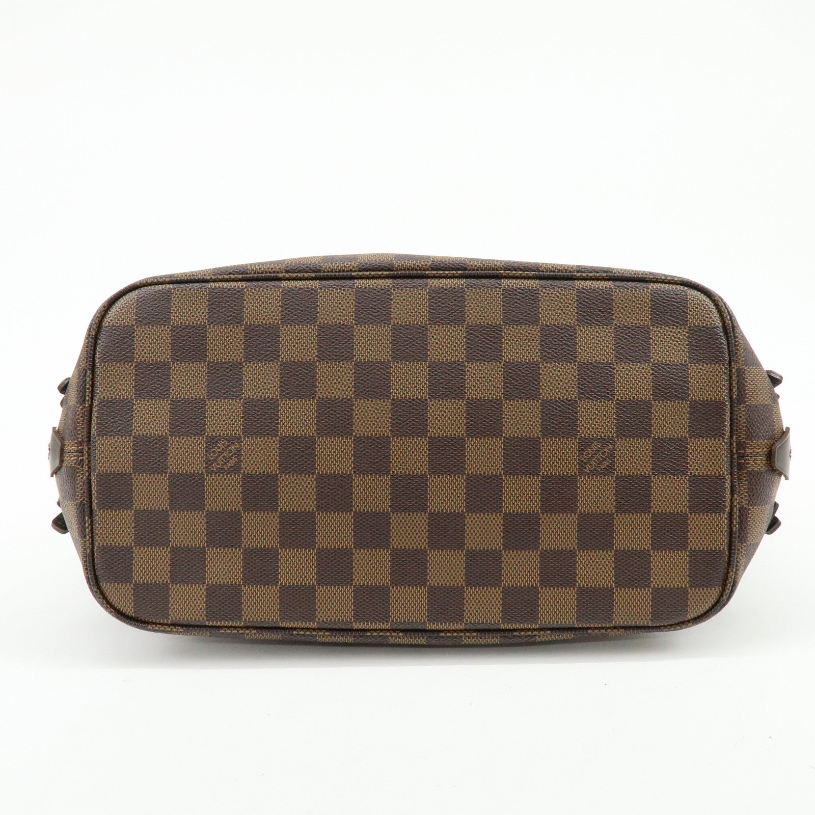 Louis Vuitton Damier Cabas Rivington Canvas Shoulder Bag Brown N41108