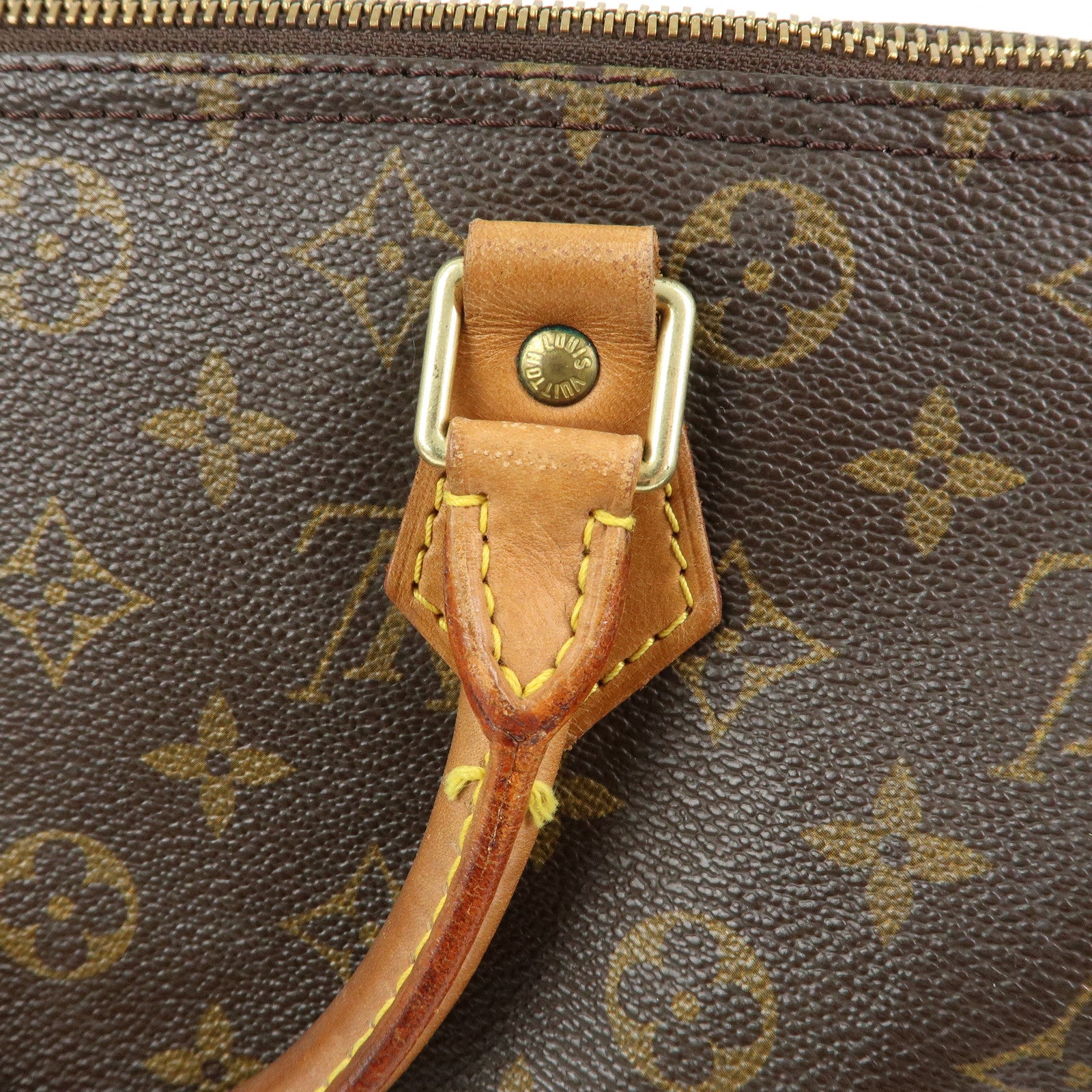 Louis Vuitton Monogram Speedy 30 Boston Bag Hand Bag Brown M41526
