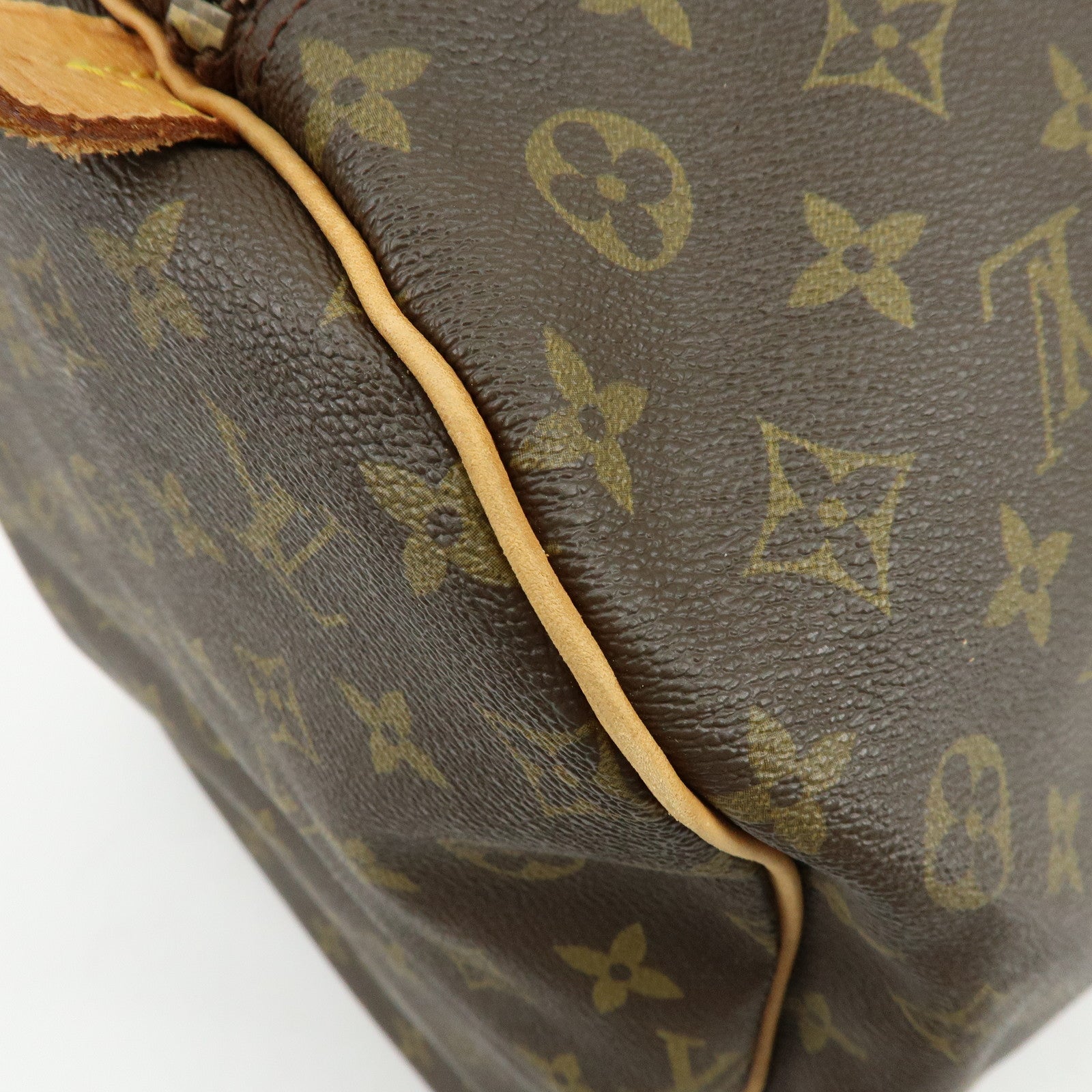 Louis Vuitton Monogram Keep All 60 Boston Bag Brown M41422