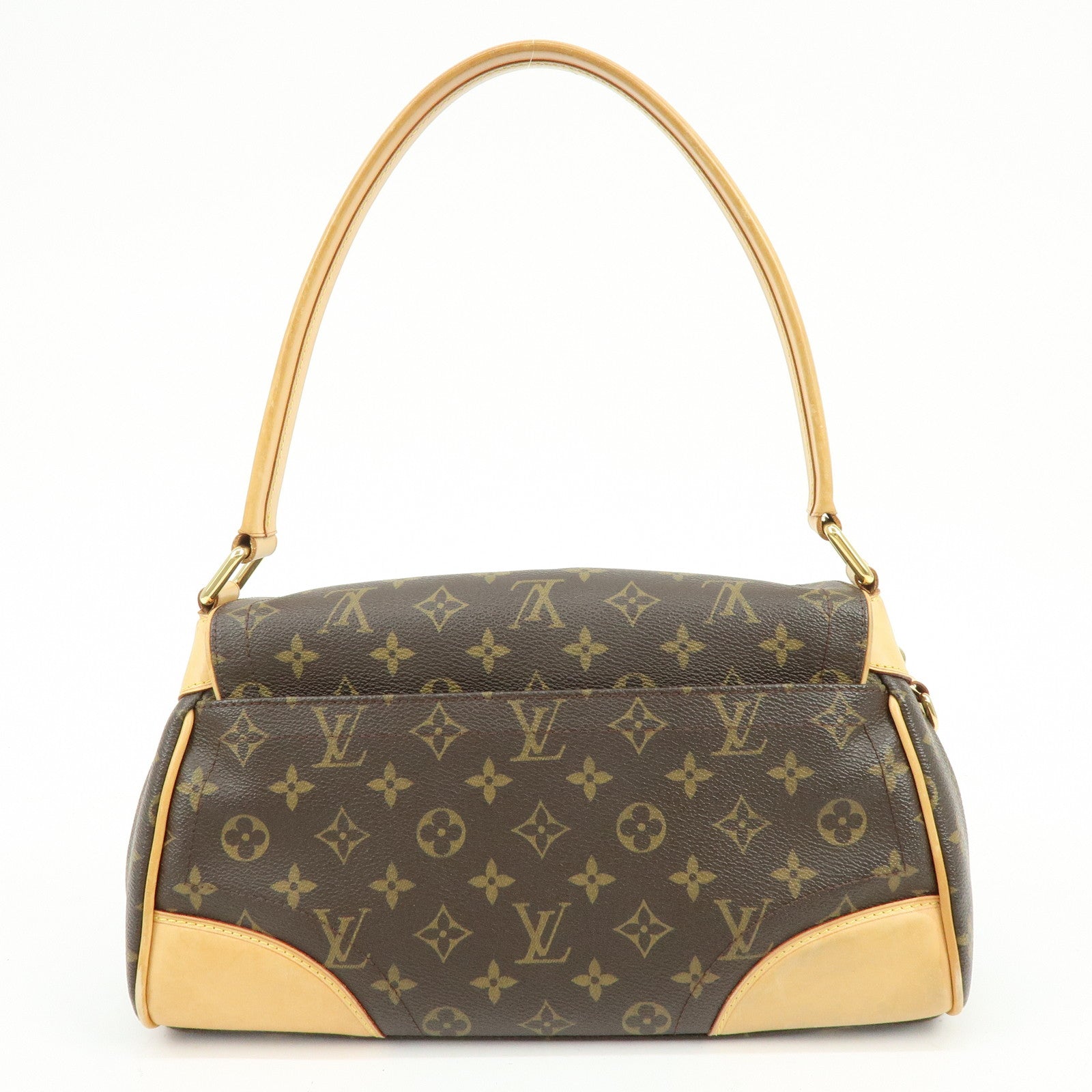 Louis Vuitton Monogram Beverly MM Shoulder Bag Hand Bag Brown M40121