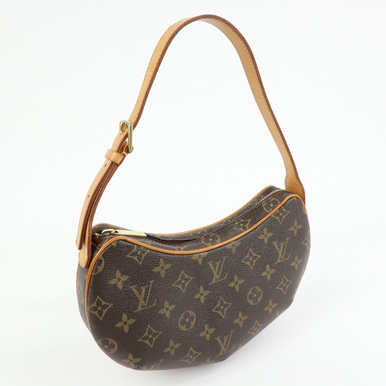 Louis Vuitton Monogram Pochette Croissant Shoulder Bag Hand Bag M51510