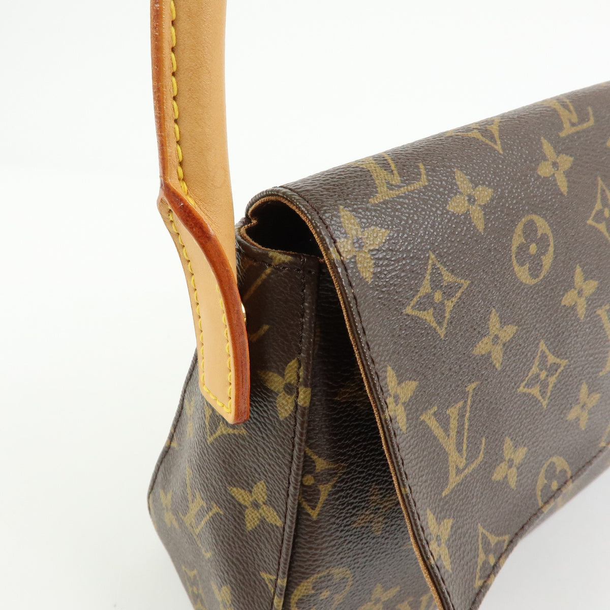 Louis Vuitton Monogram Mini Looping Shoulder Bag Brown M51147