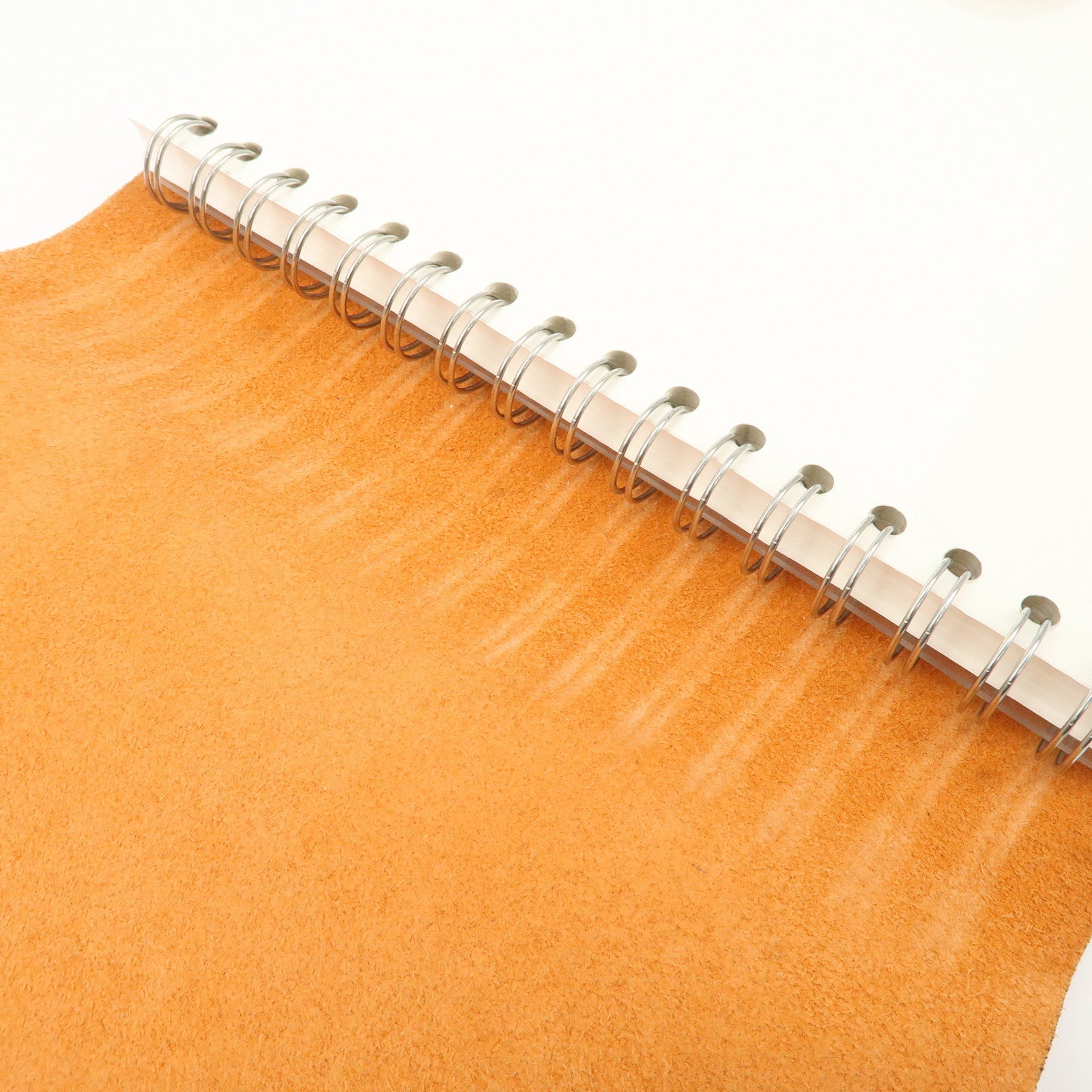 HERMES Togo Leather Ulysse MM □O Stamped Notebook Cover Potiron Orange Used