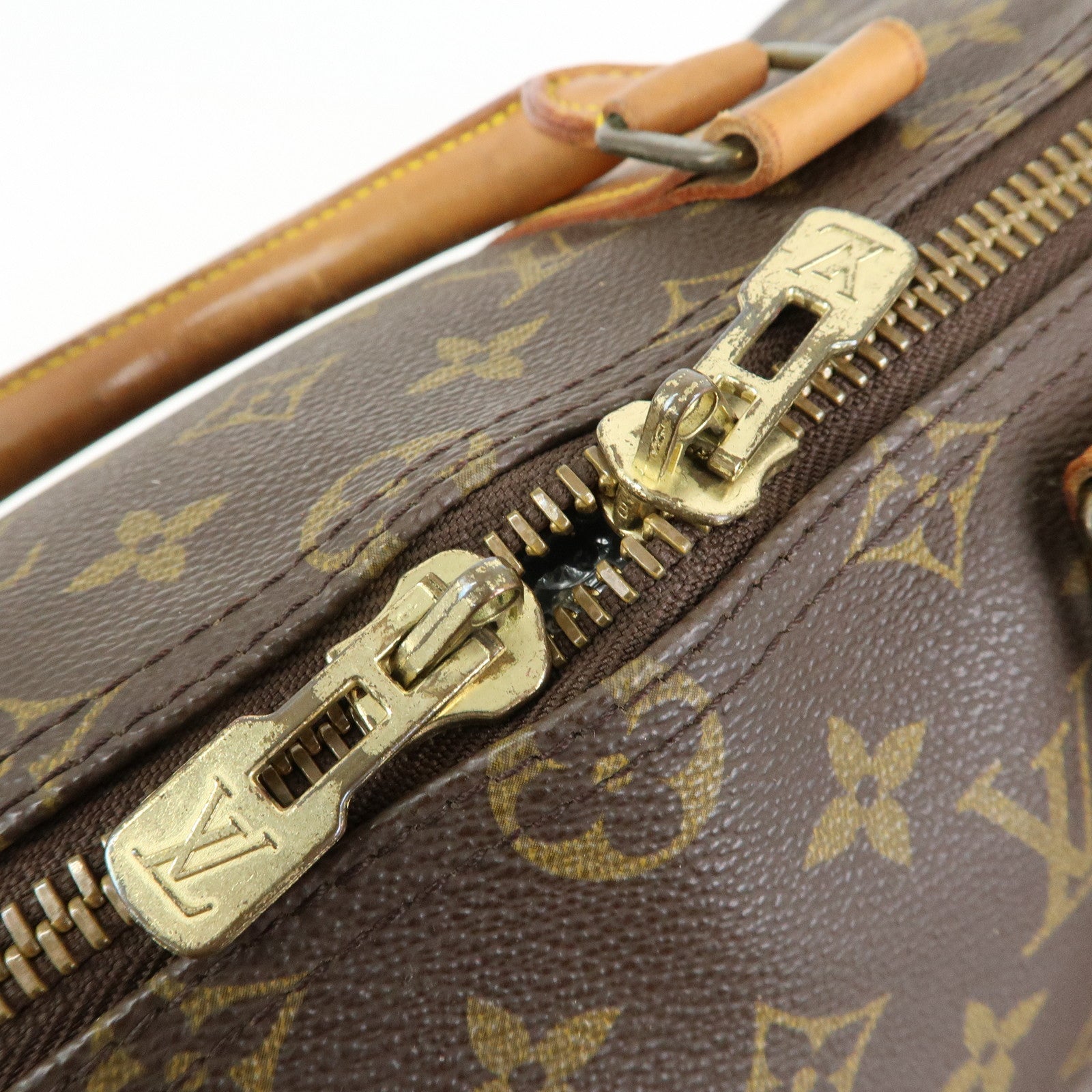Louis Vuitton Monogram Keep All 50 Boston Bag Brown M41426