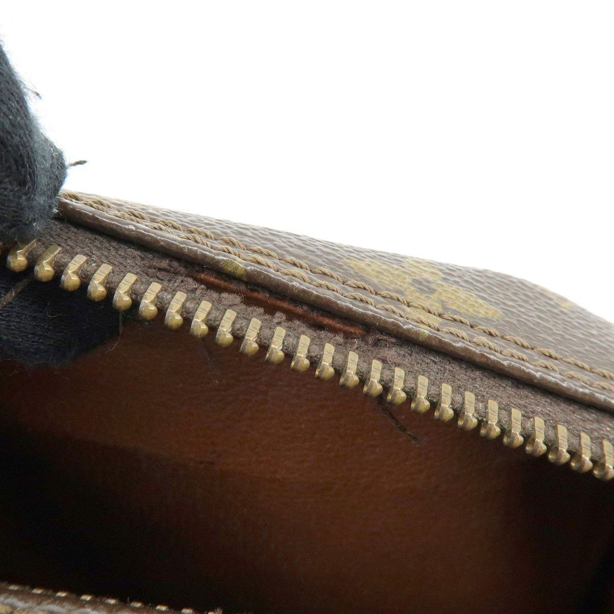 Louis Vuitton Monogram Papillon 30 Hand Bag Brown M51365