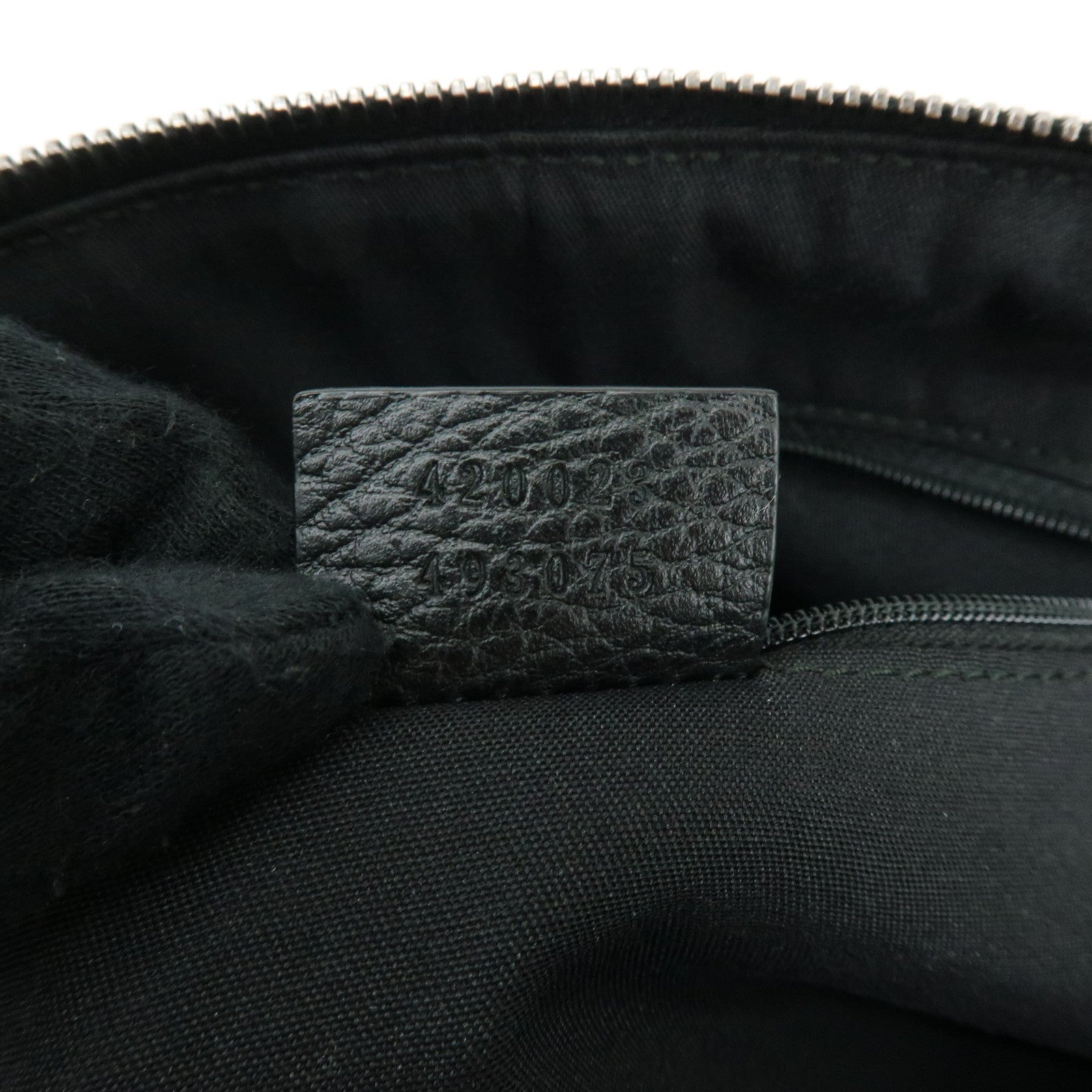 GUCCI Interlocking G GG Nylon 2Way Bag Hand Bag Shoulder Bag 420023