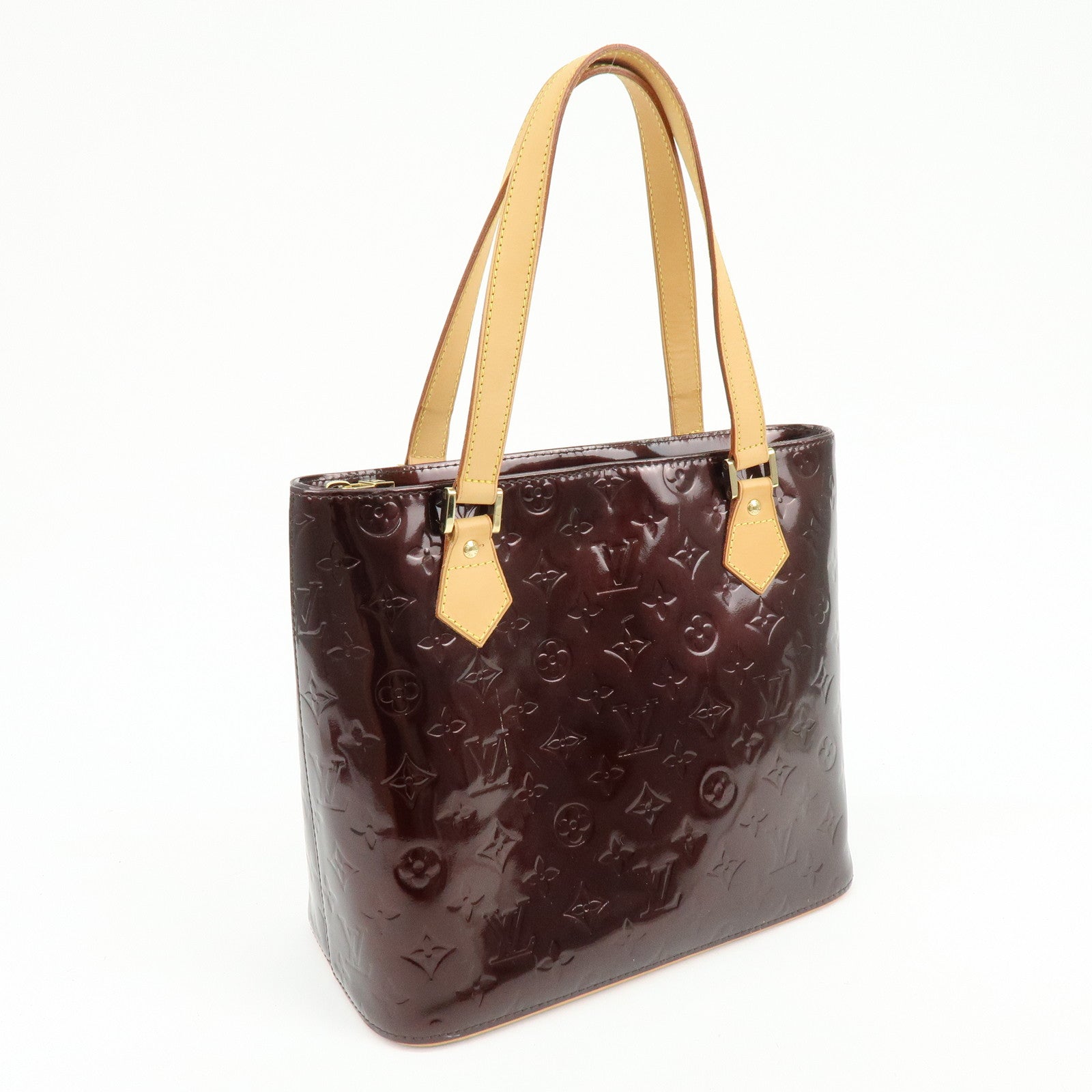 Louis Vuitton Monogram Vernis Houston Tote Bag Amarante M91999